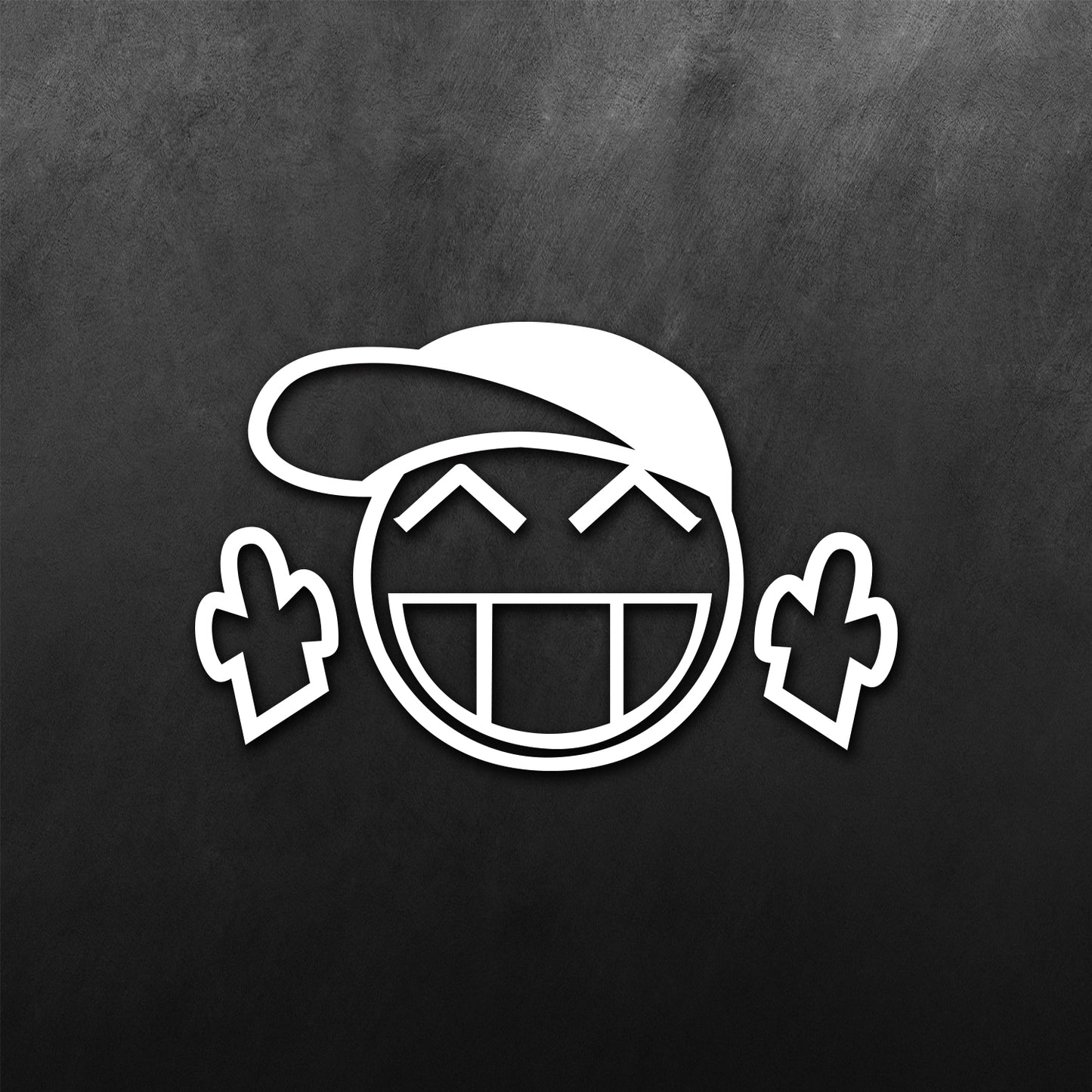 Emoticon Big Grin F*ck Sticker