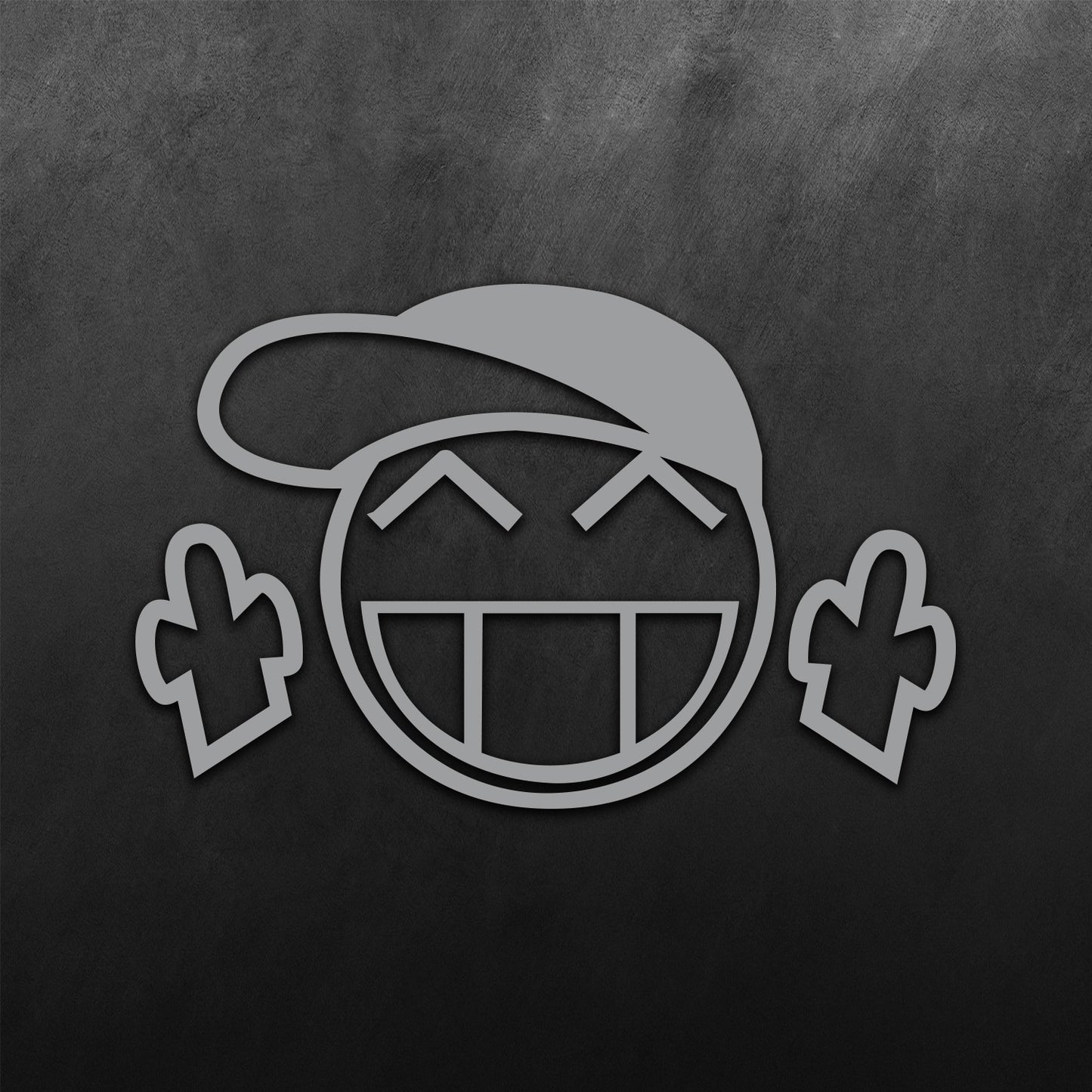 Emoticon Big Grin F*ck Sticker