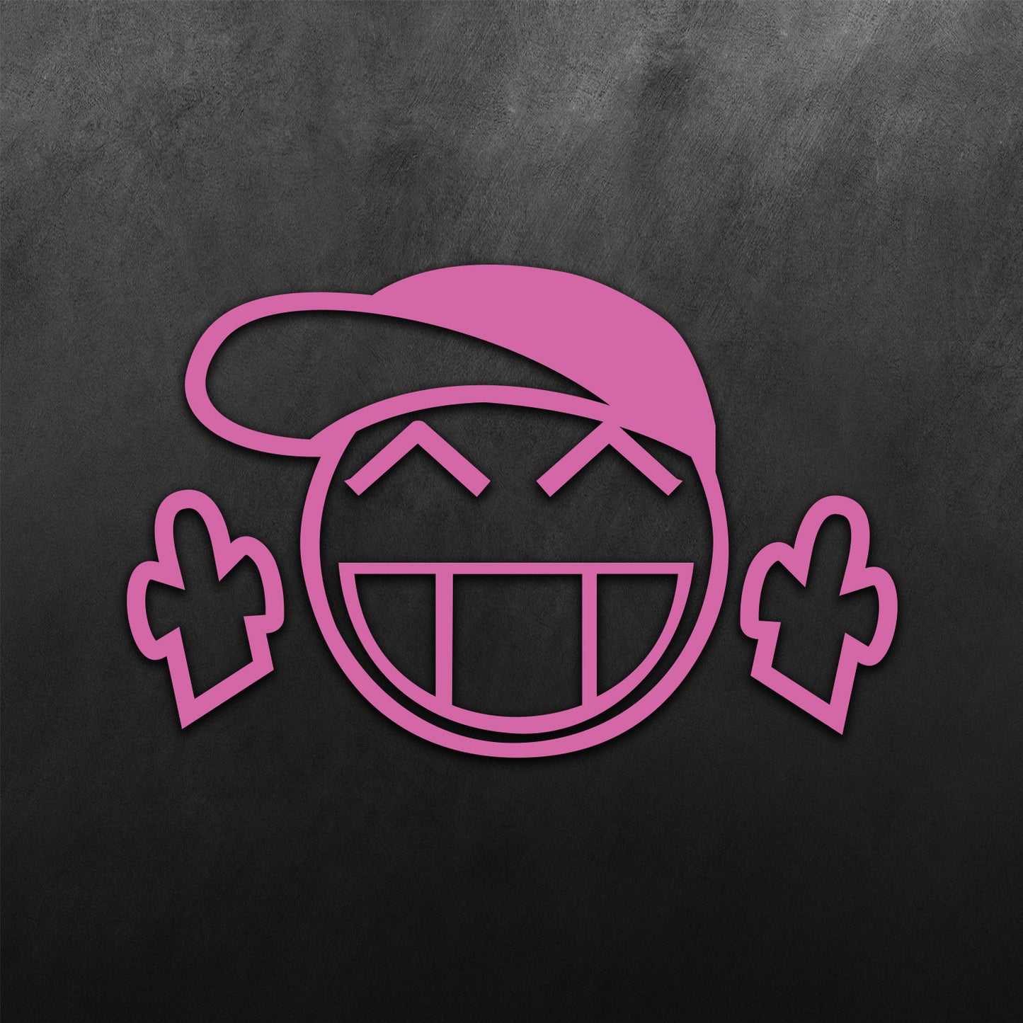 Emoticon Big Grin F*ck Sticker