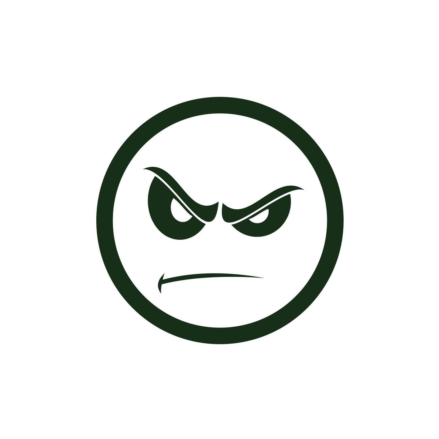 Emoticon No Fear Sticker