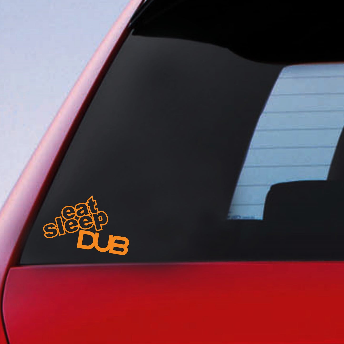 Eat Sleep Dub Sticker