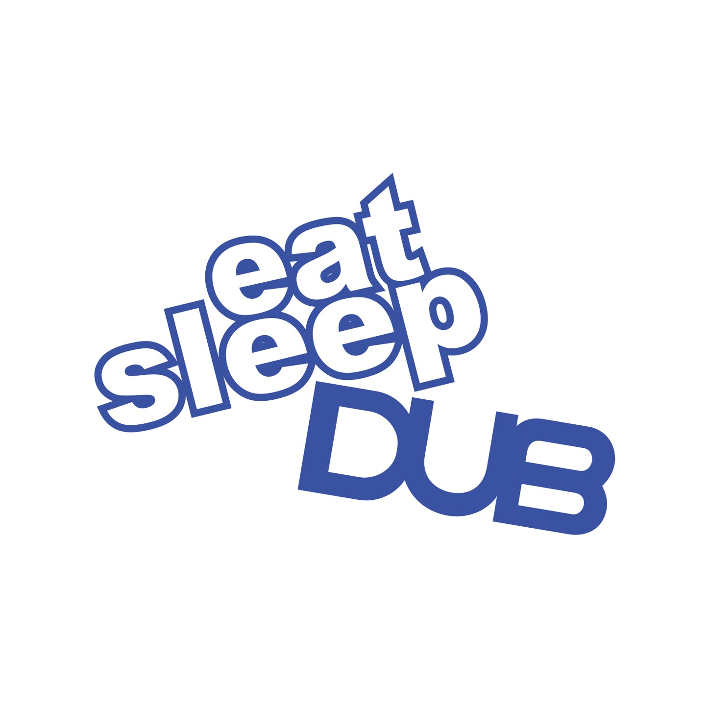 Eat Sleep Dub Sticker