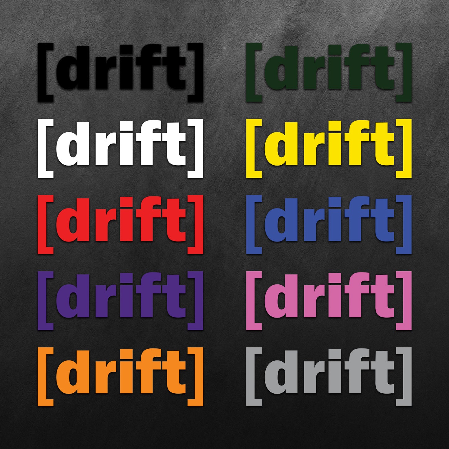 Graffiti Drift Lock Sticker