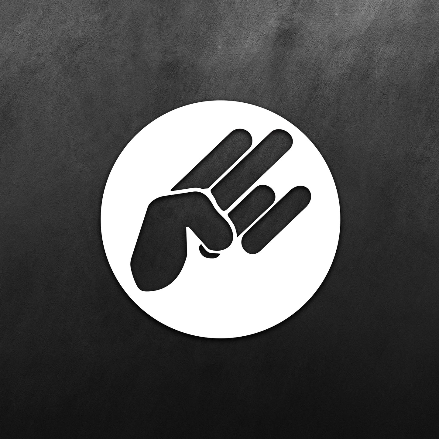 JDM Hand Sun Shocker Sticker