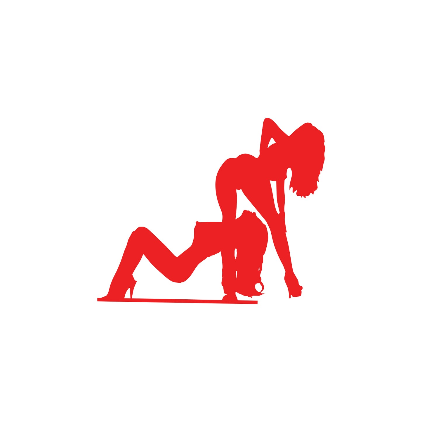 JDM Stripper Girls Sticker