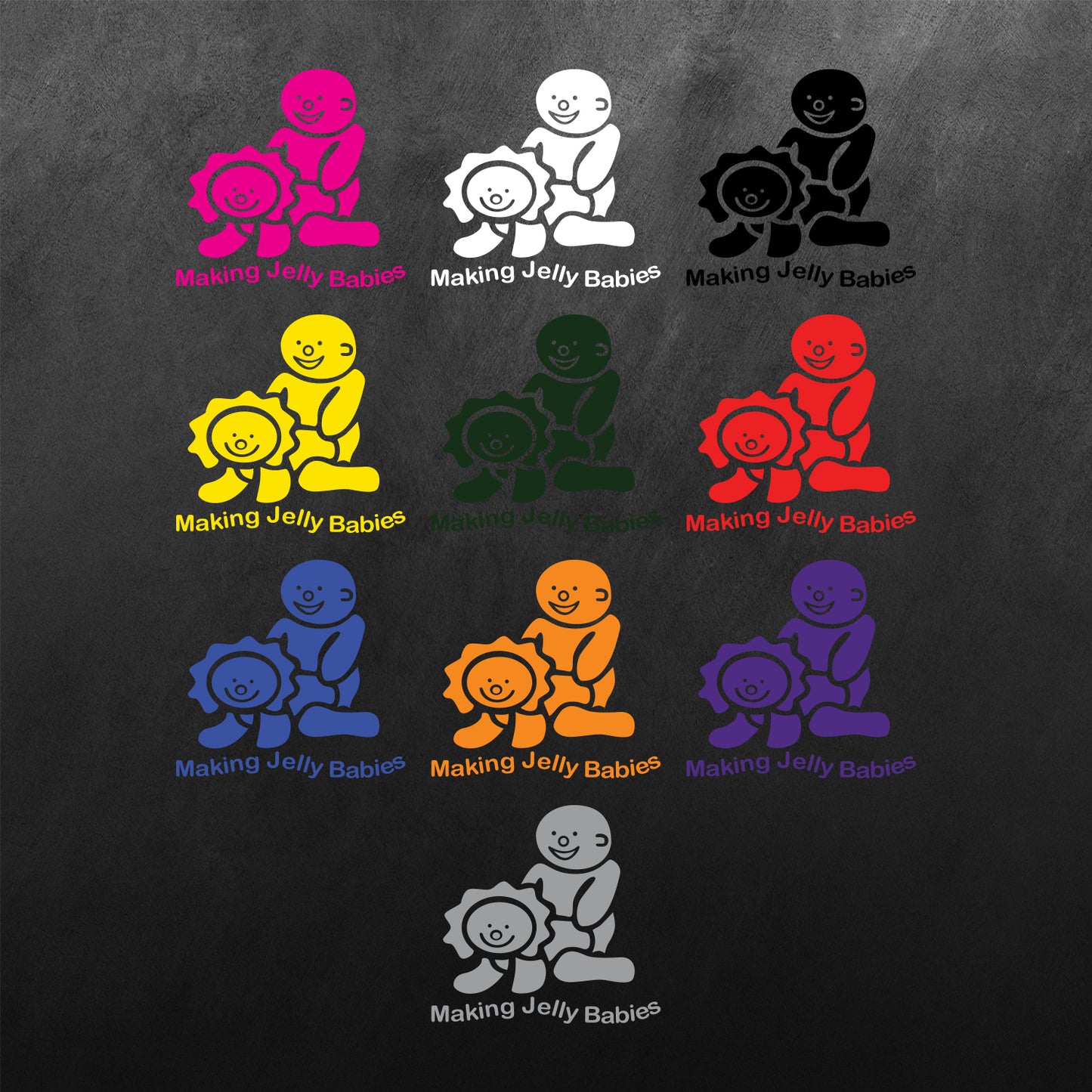 Making Jelly Babies Sticker