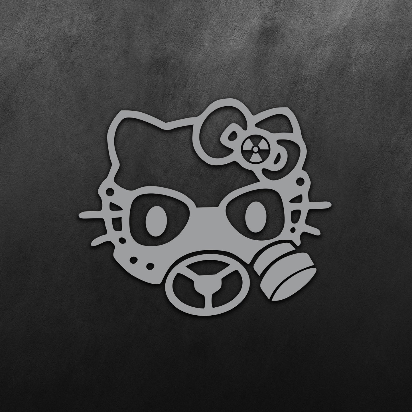 Hello Kitty Mask Sticker