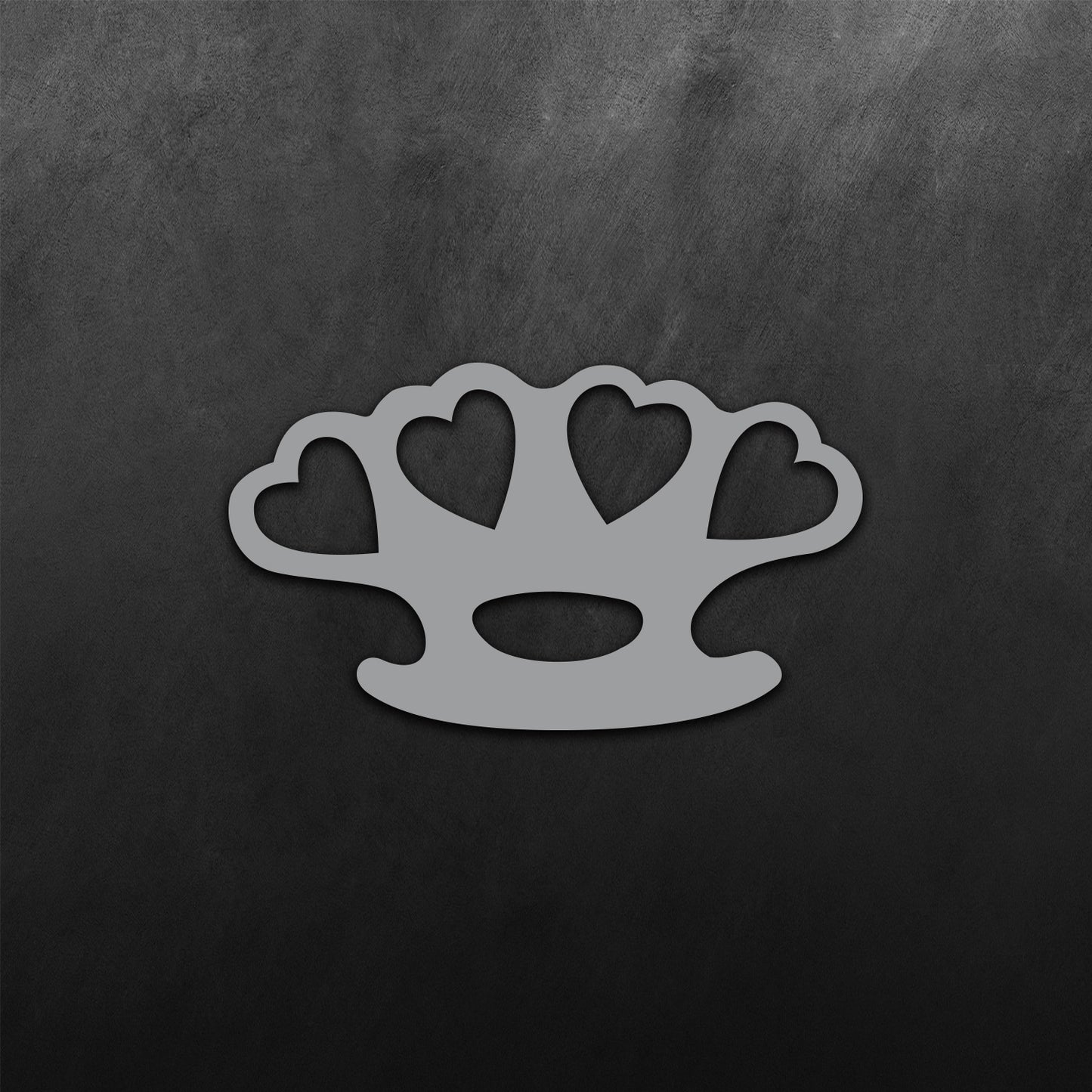JDM Heart Knuckle Sticker