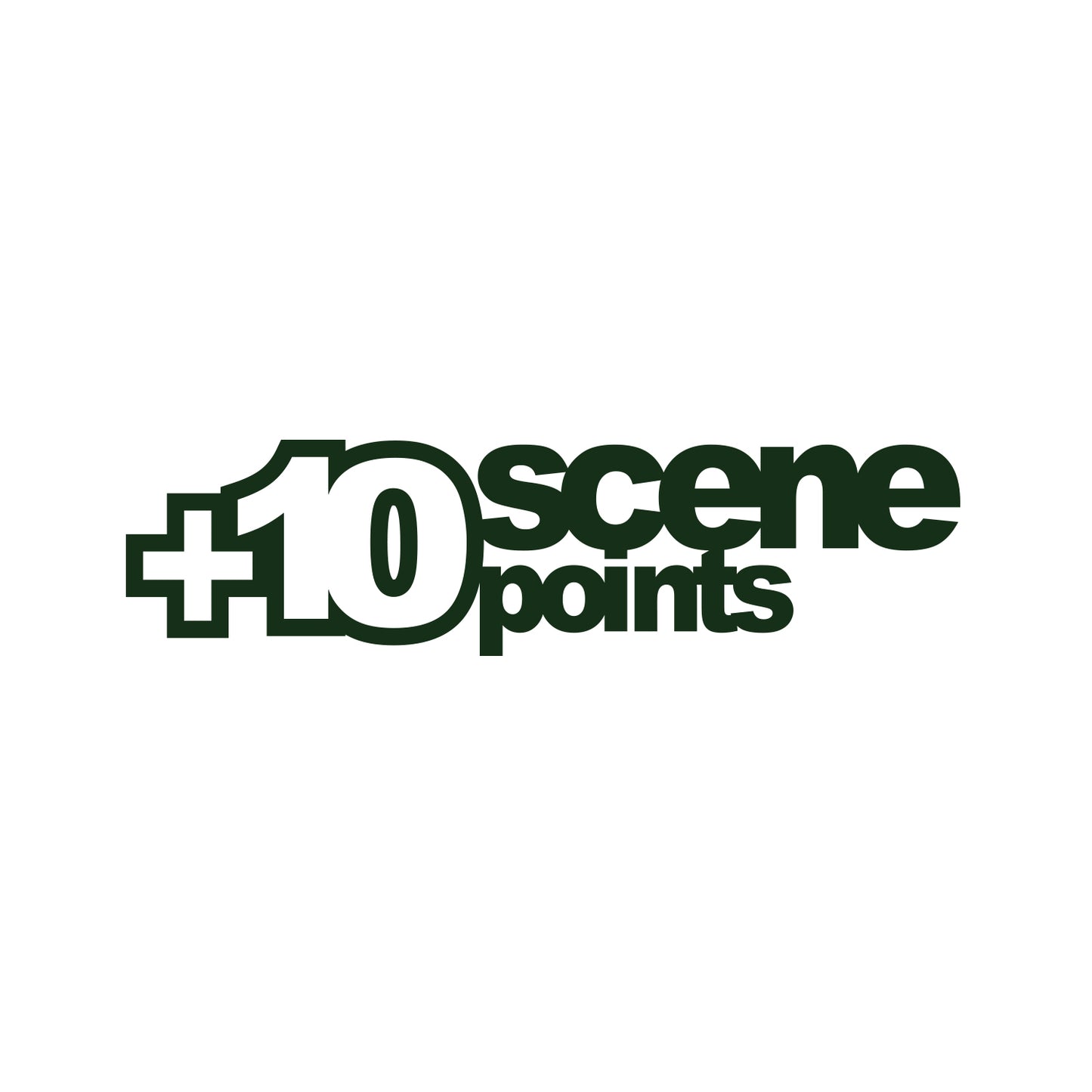 +10 Scene Points Sticker