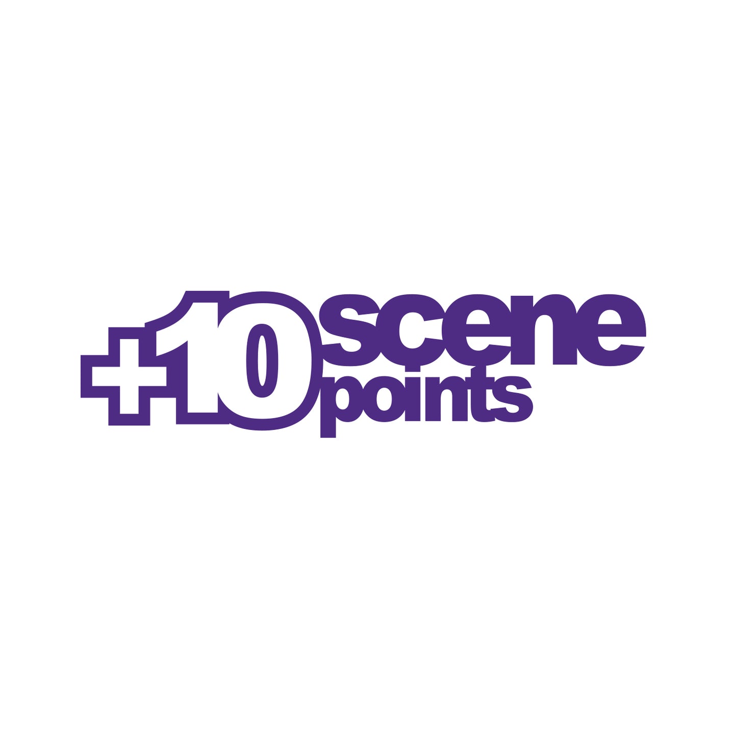 +10 Scene Points Sticker