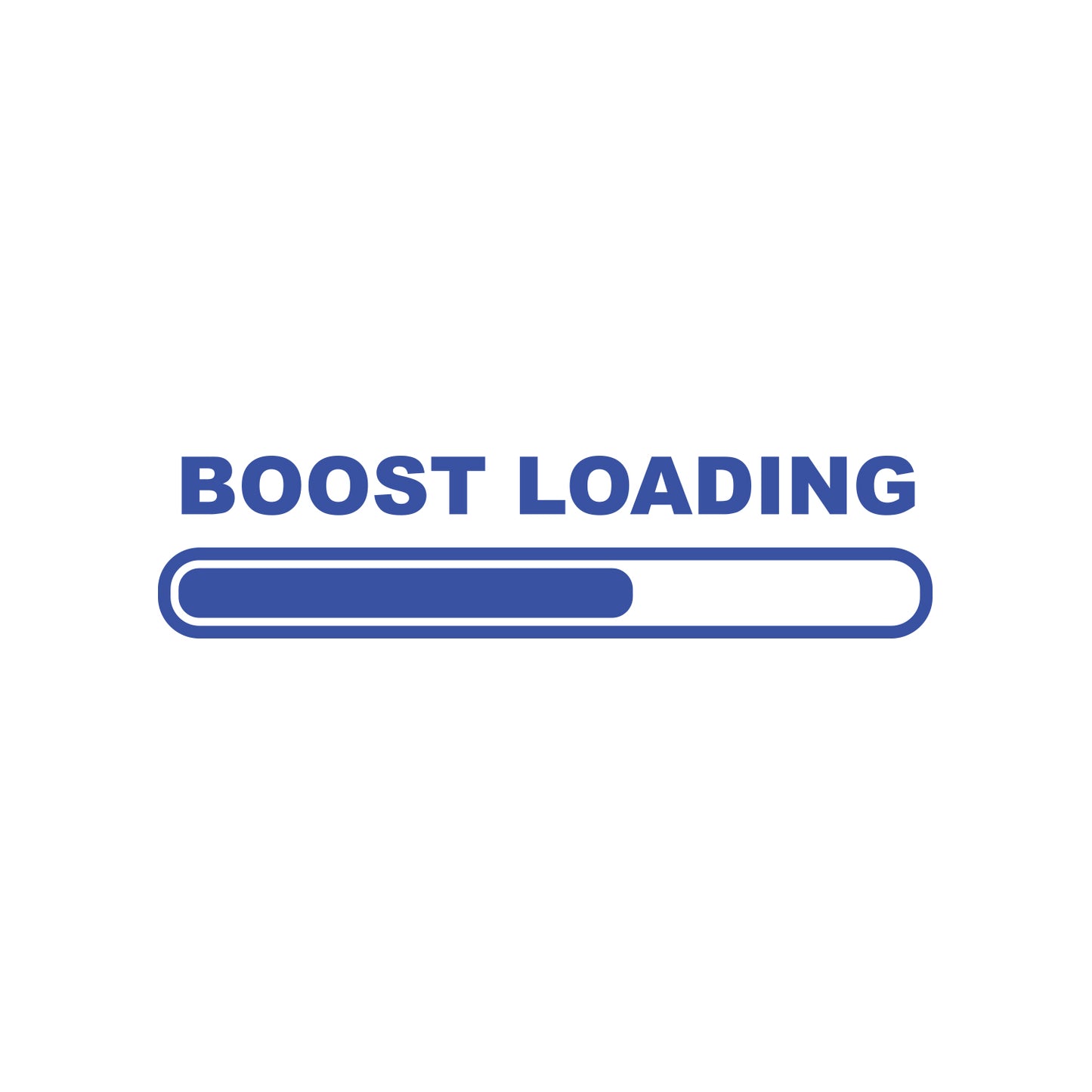 Boost Loading Sticker