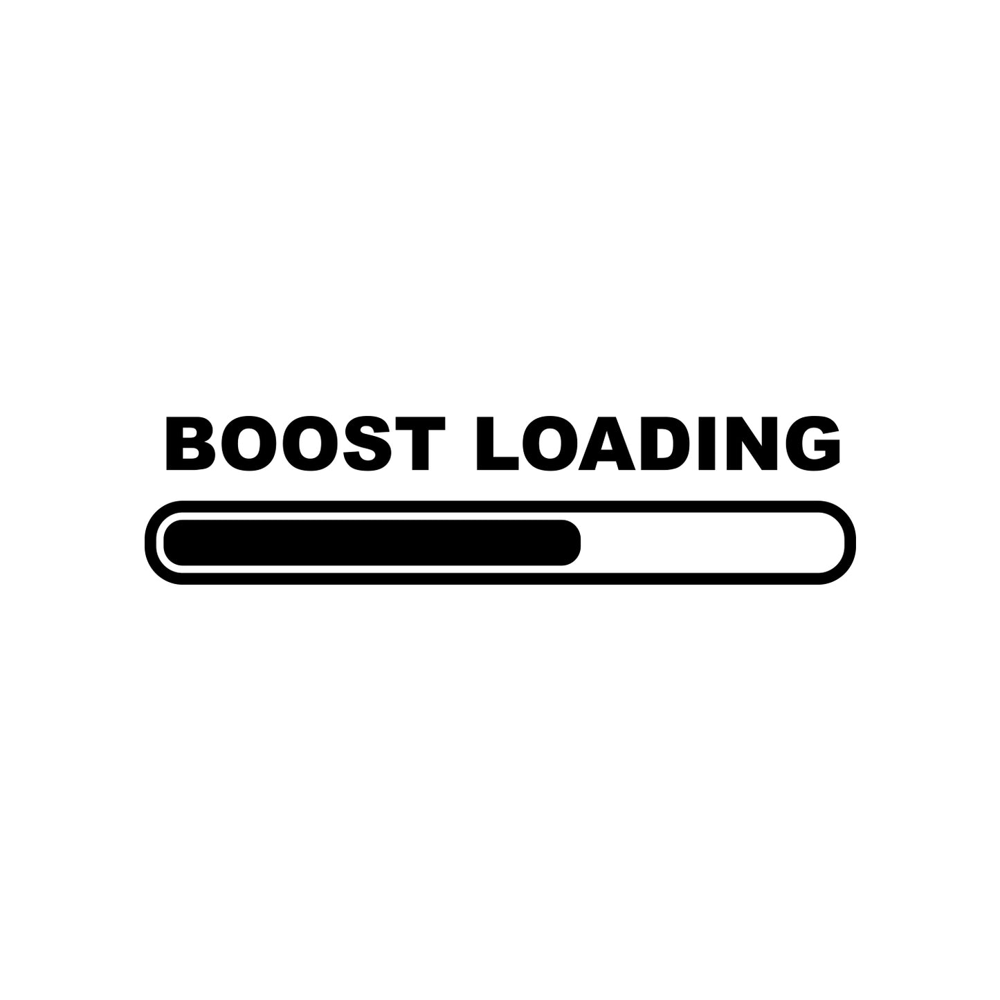 Boost Loading Sticker