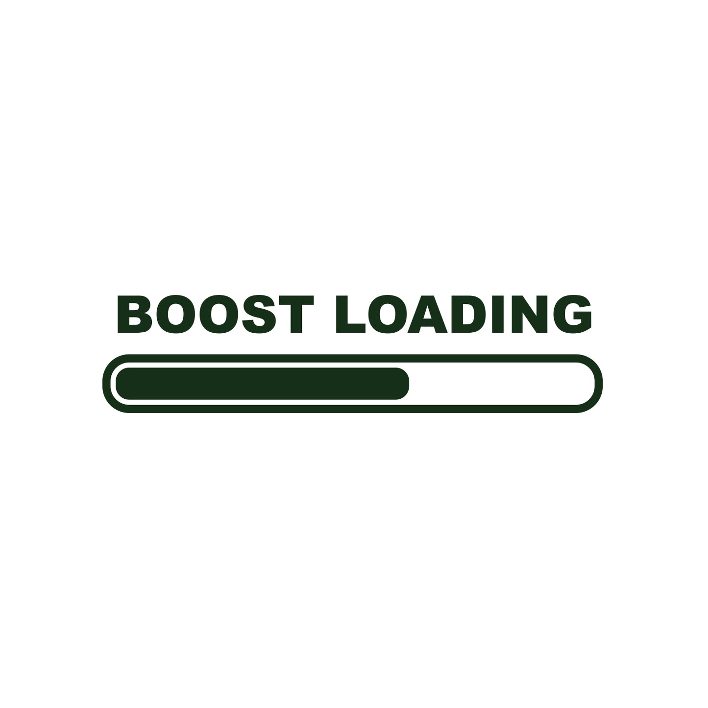 Boost Loading Sticker