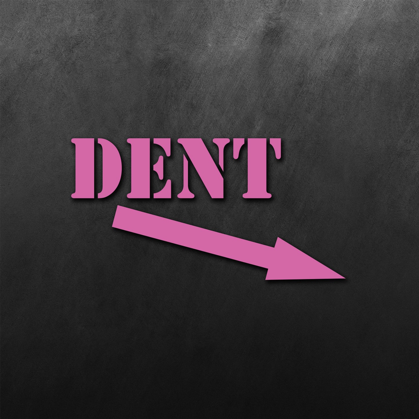 Dent Sticker