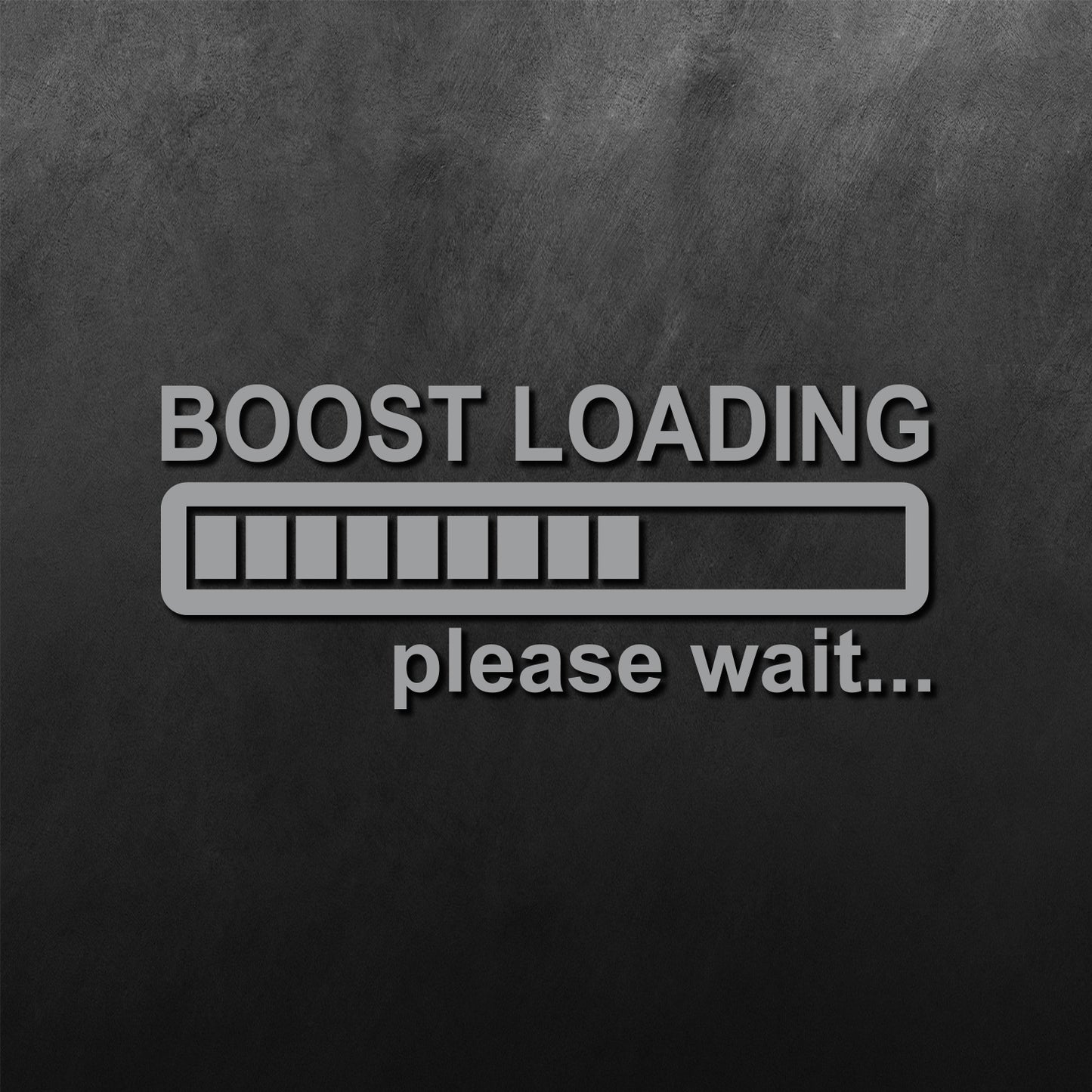 Please Wait Boost Loading Sticker