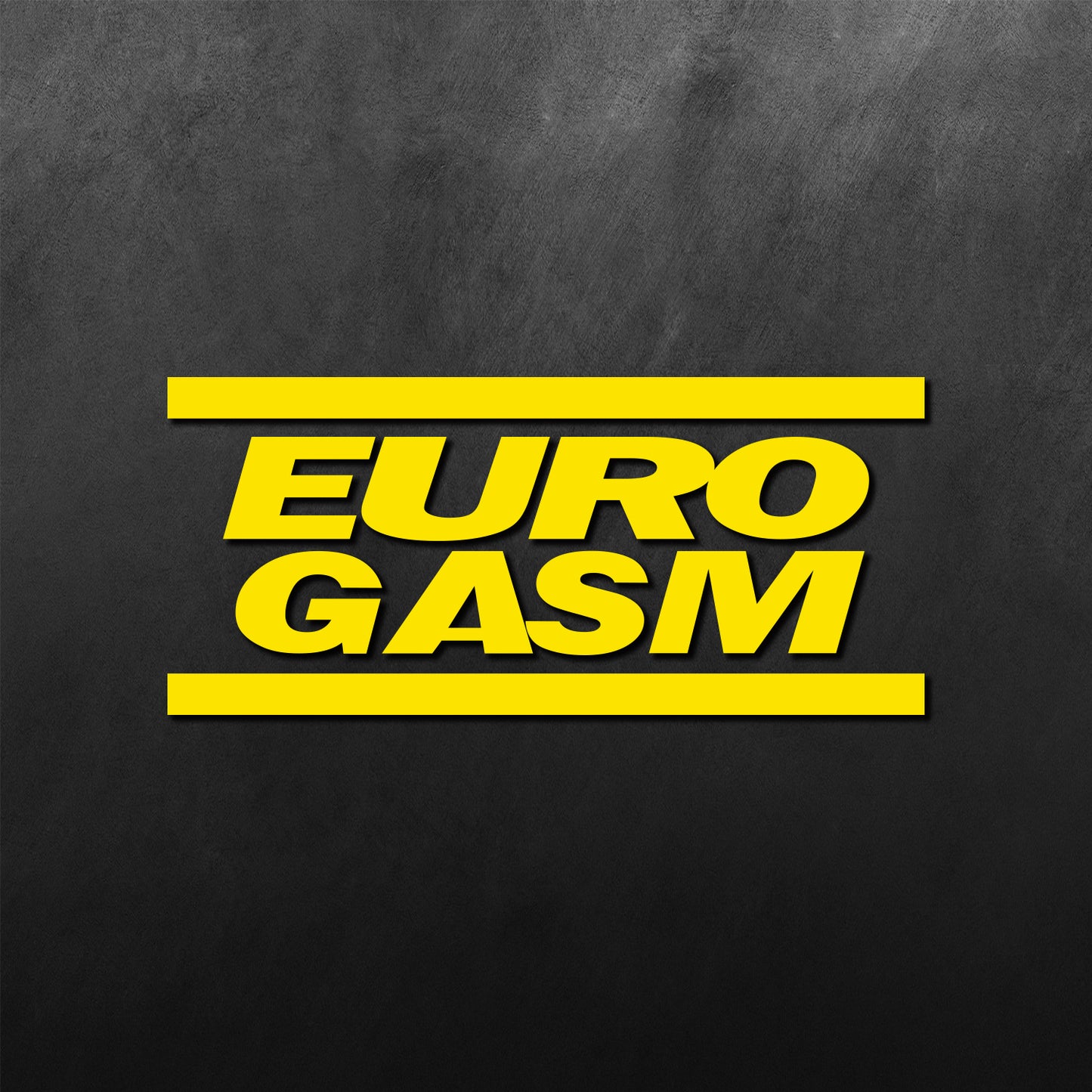 Euro Gasm Sticker