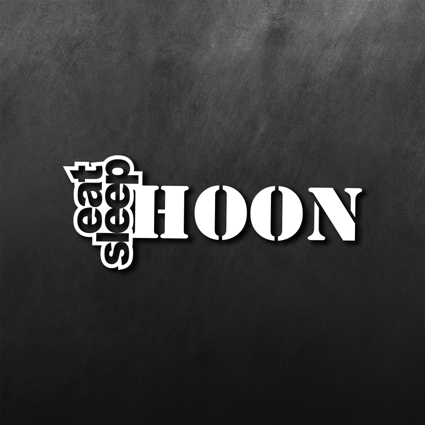 Eat Sleep Hoon Sticker