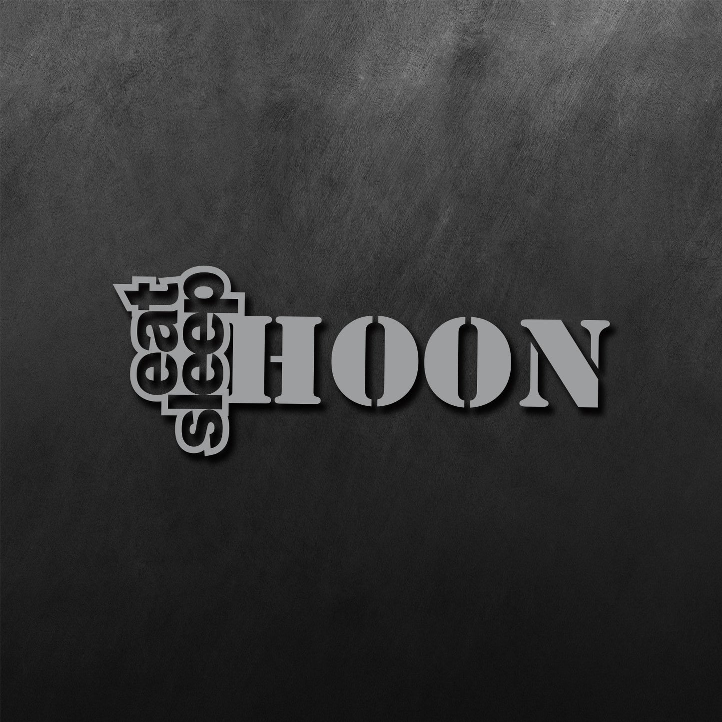 Eat Sleep Hoon Sticker