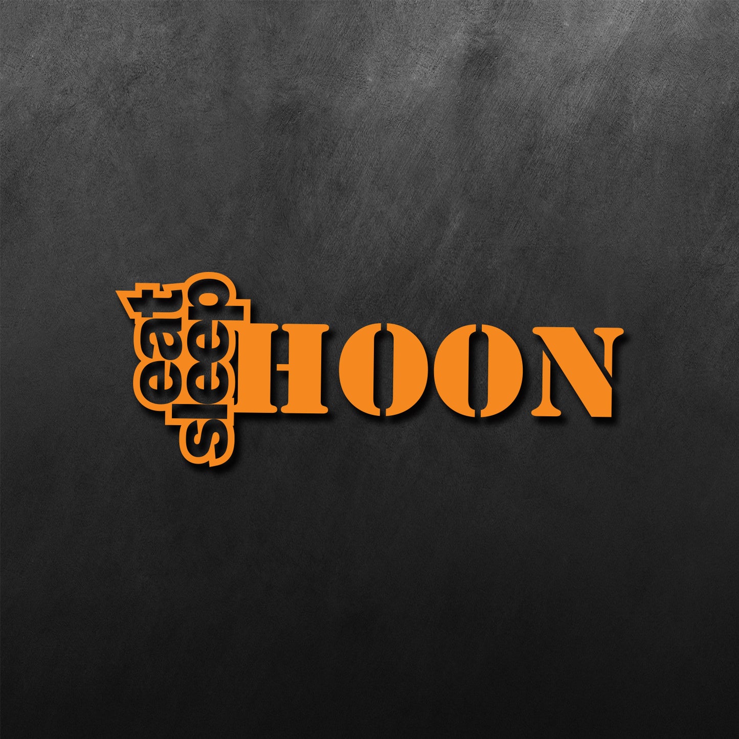 Eat Sleep Hoon Sticker