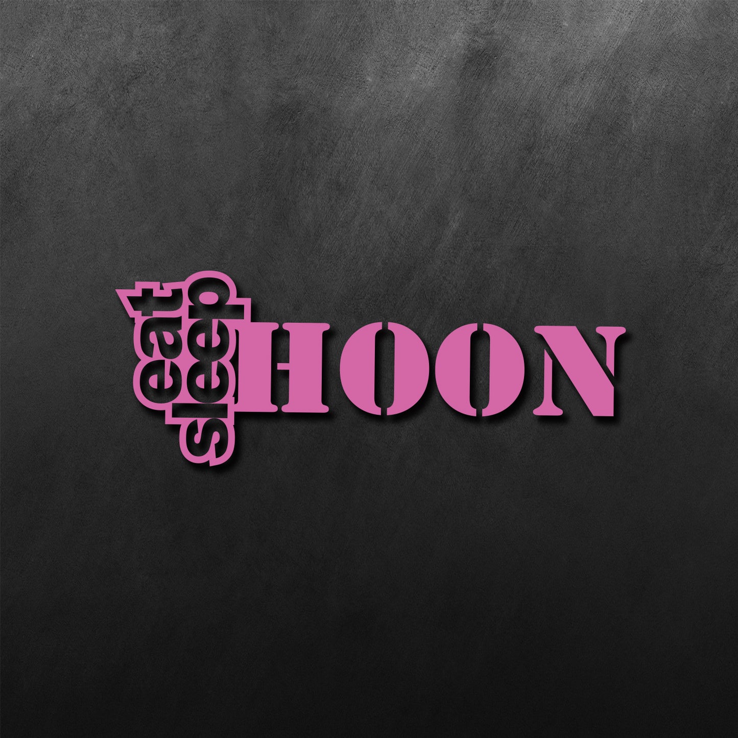 Eat Sleep Hoon Sticker