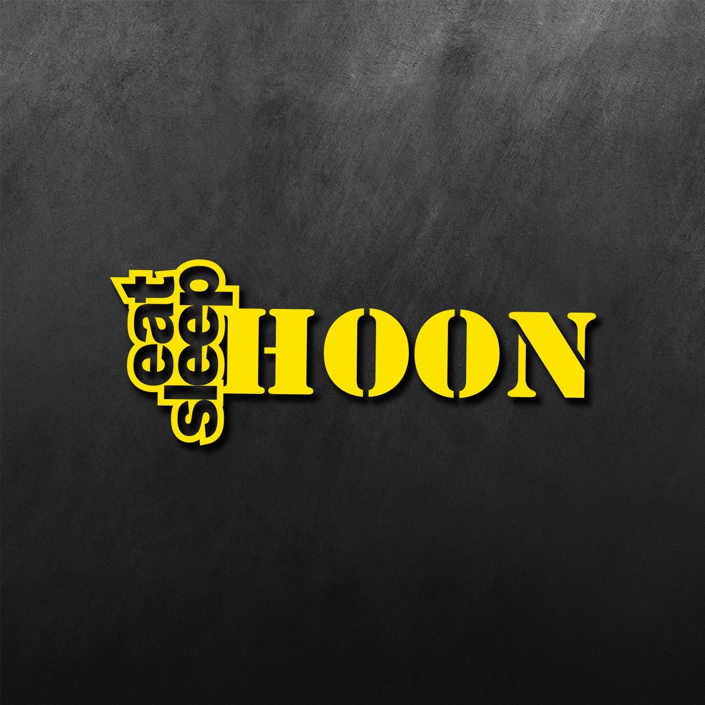 Eat Sleep Hoon Sticker