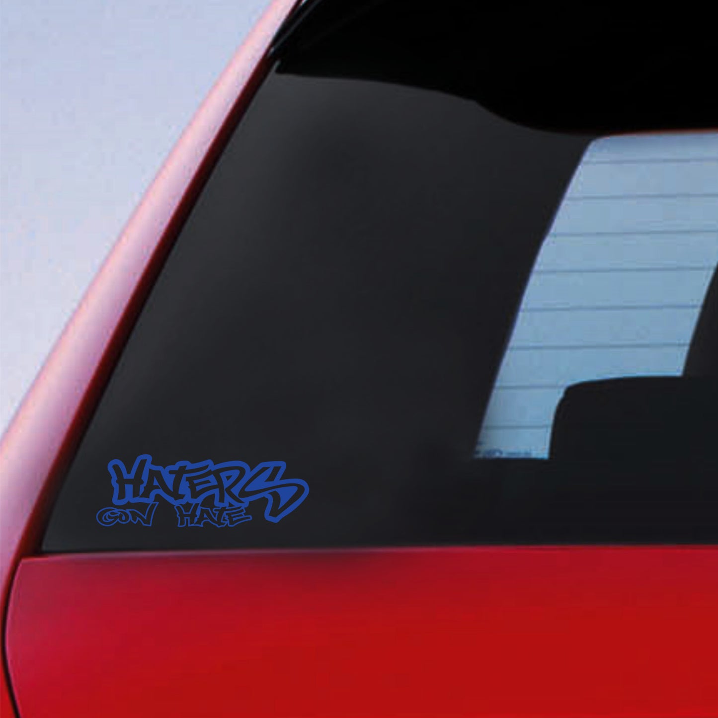 Haters Gon Hate Sticker