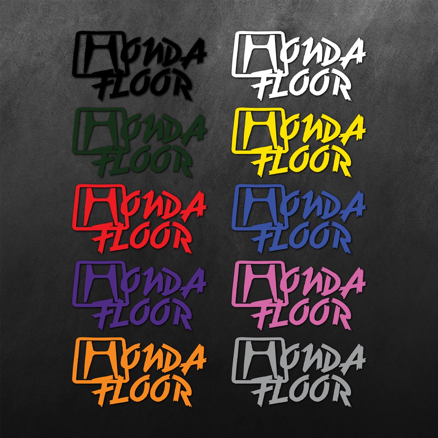 Floor Funny Sticker for Honda