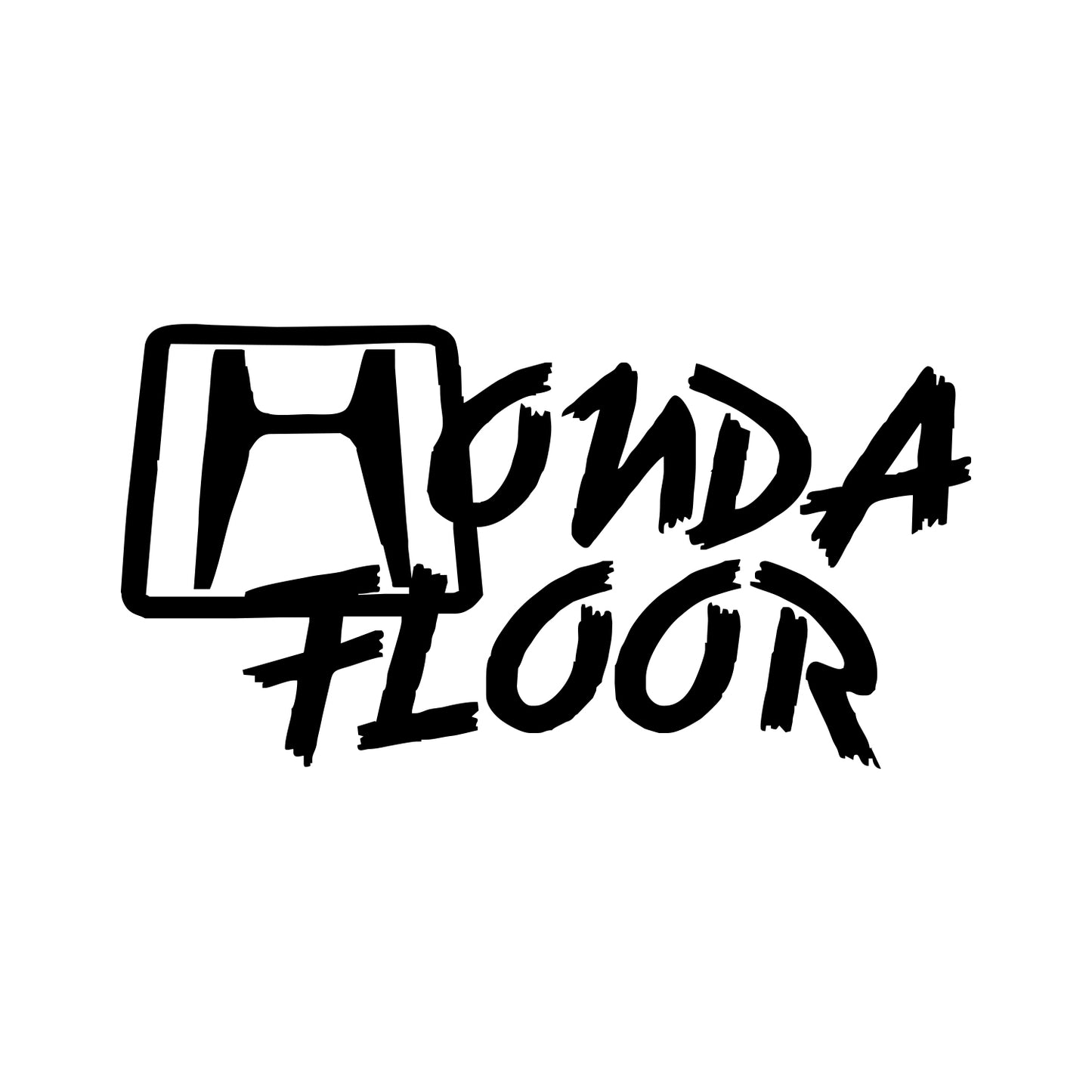 Floor Funny Sticker for Honda