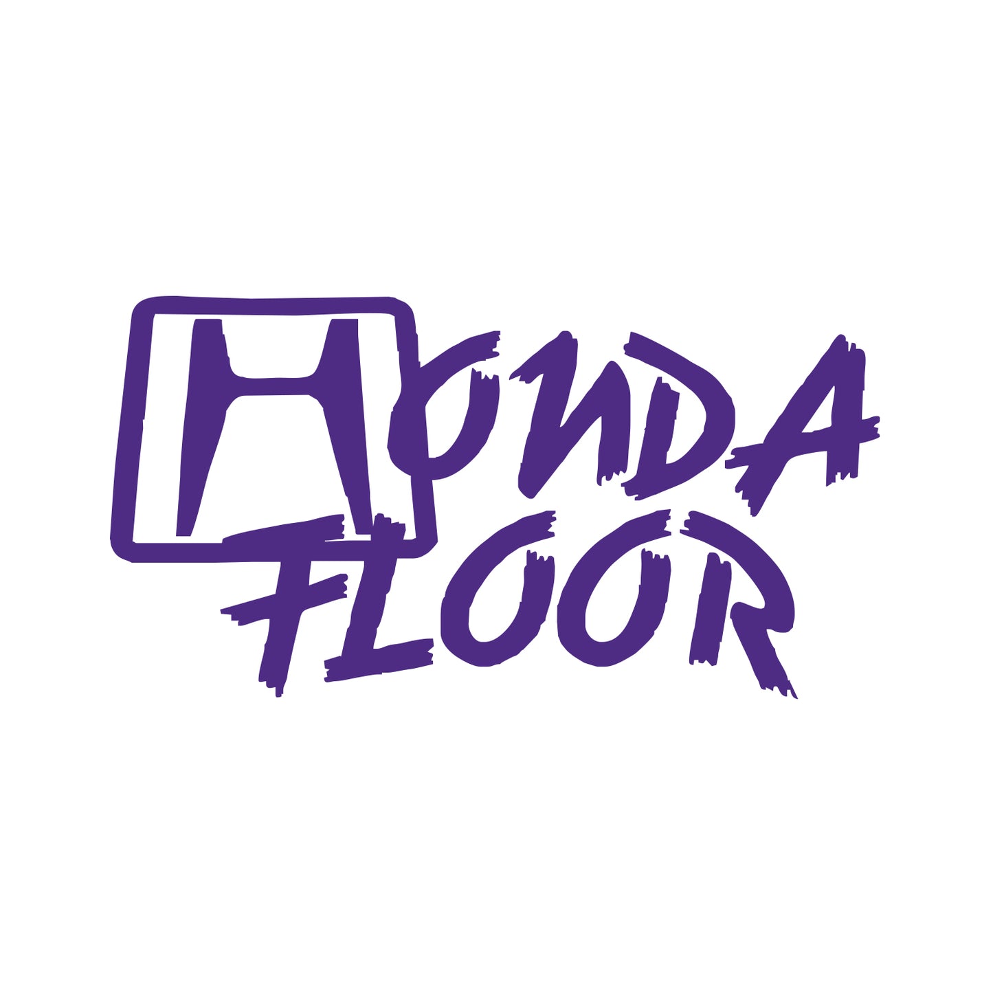 Floor Funny Sticker for Honda