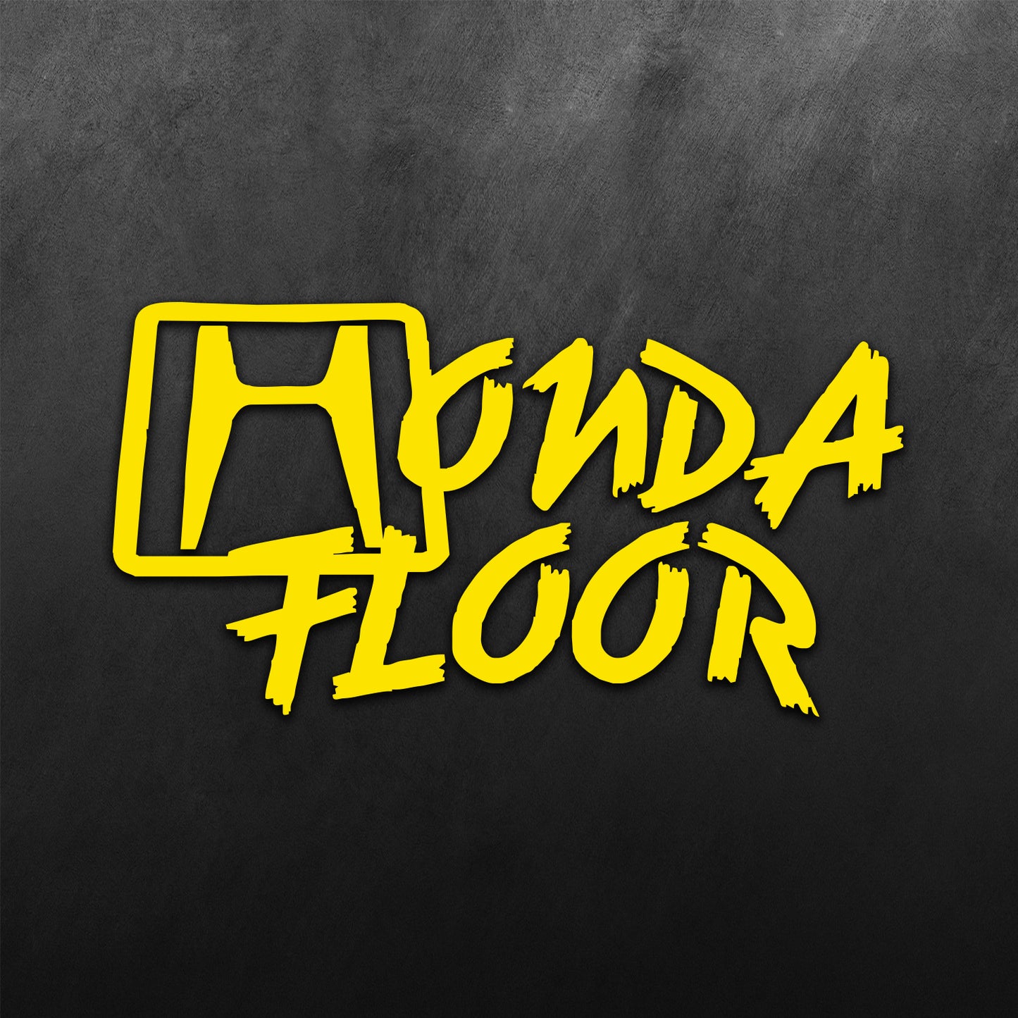 Floor Funny Sticker for Honda