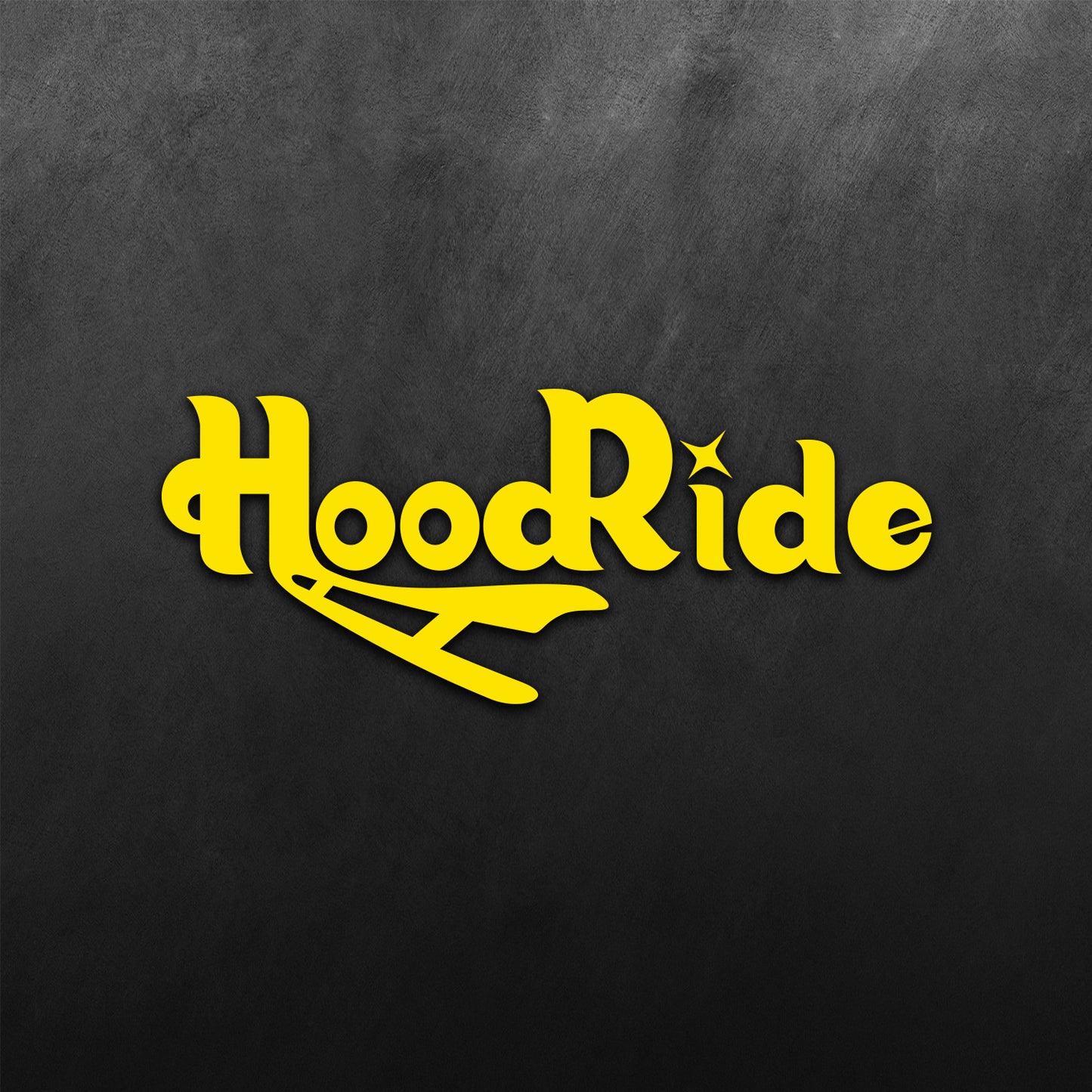 Hoodride Sticker