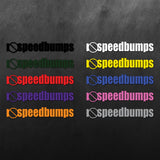 I Speedbumps Sticker