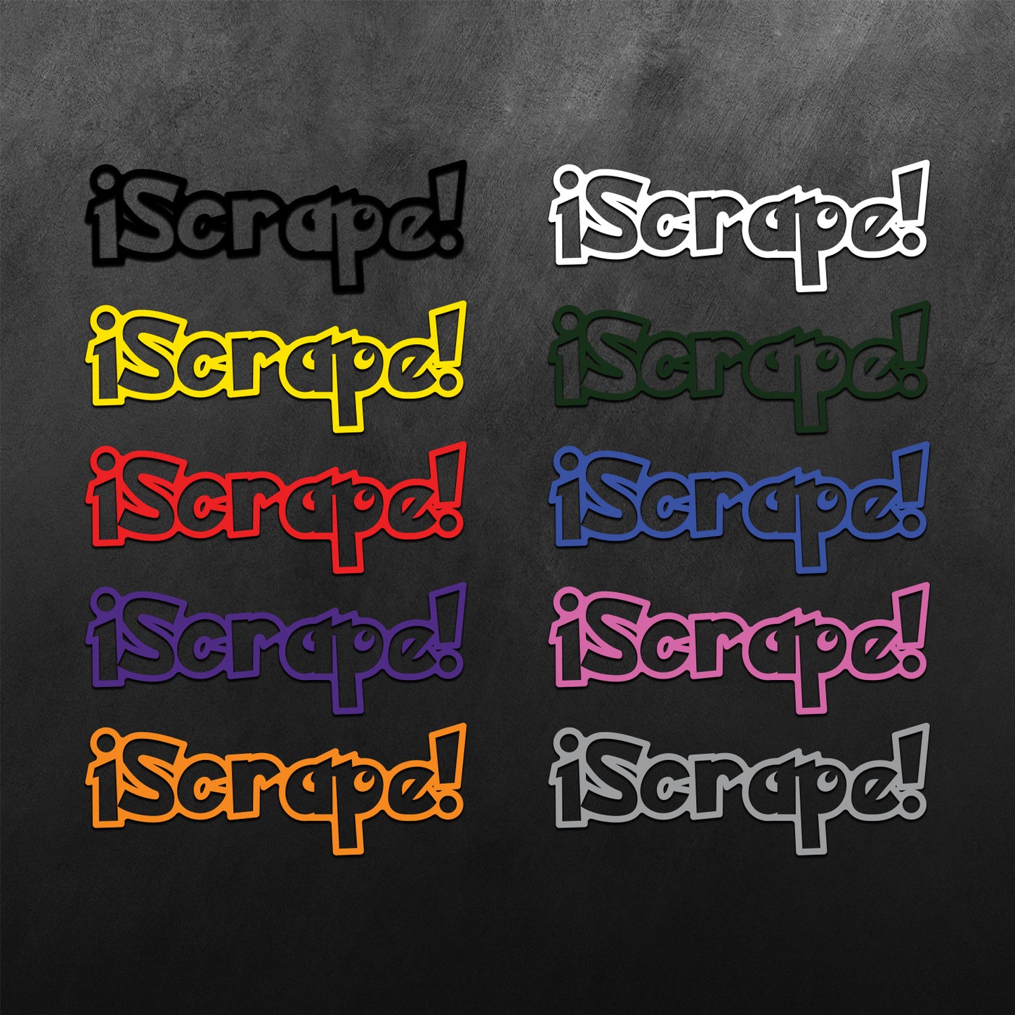 iScrape Sticker