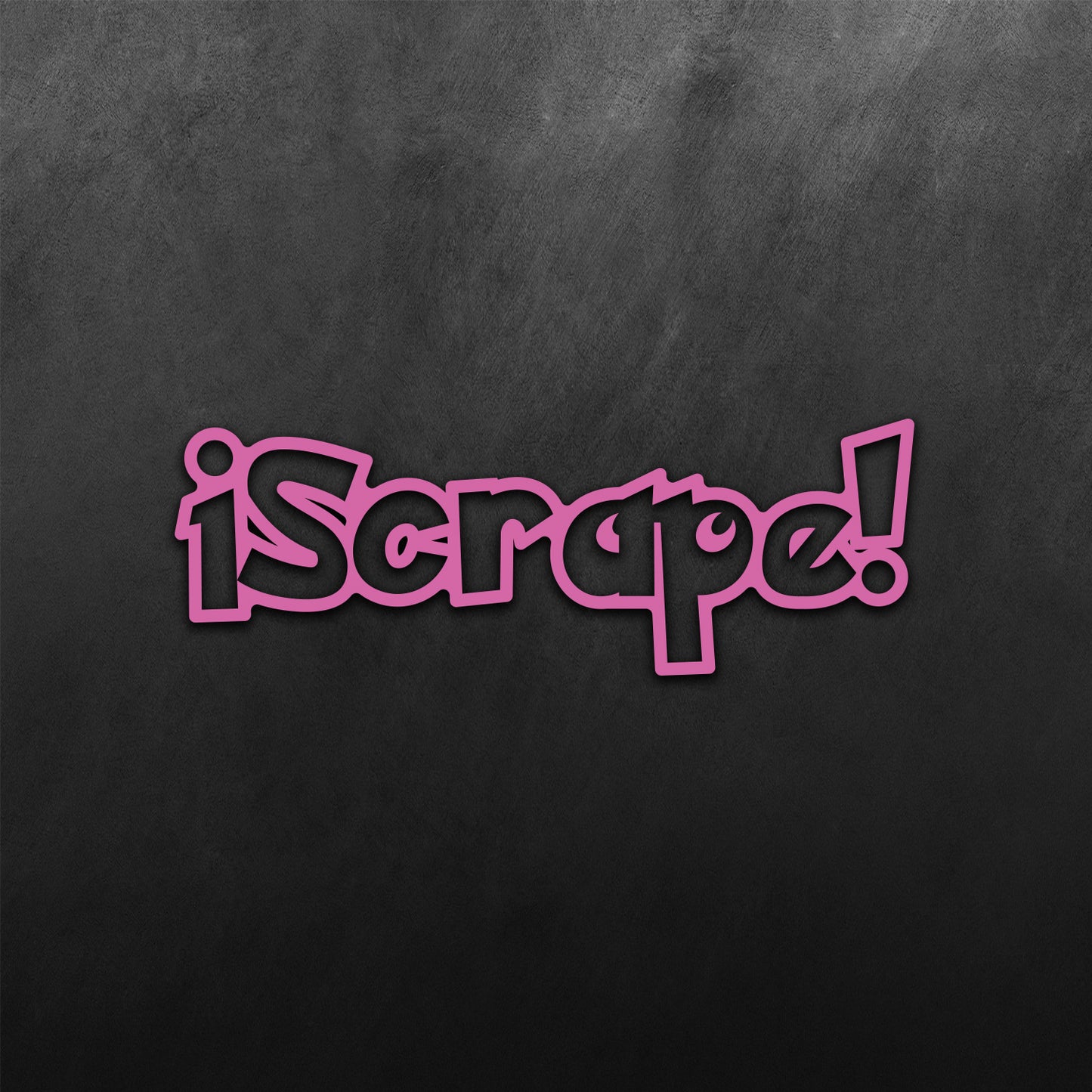 iScrape Sticker