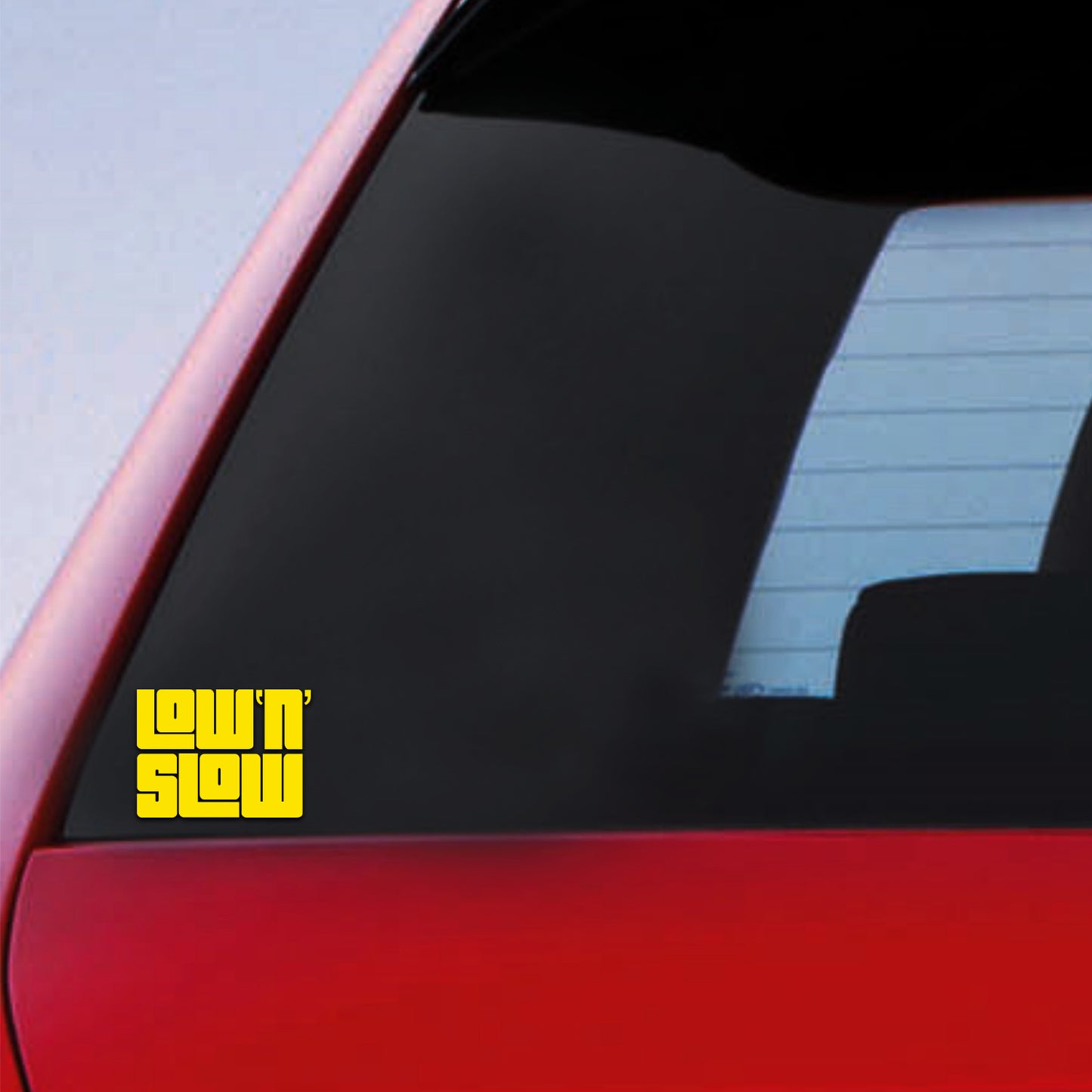 Low n Slow Sticker