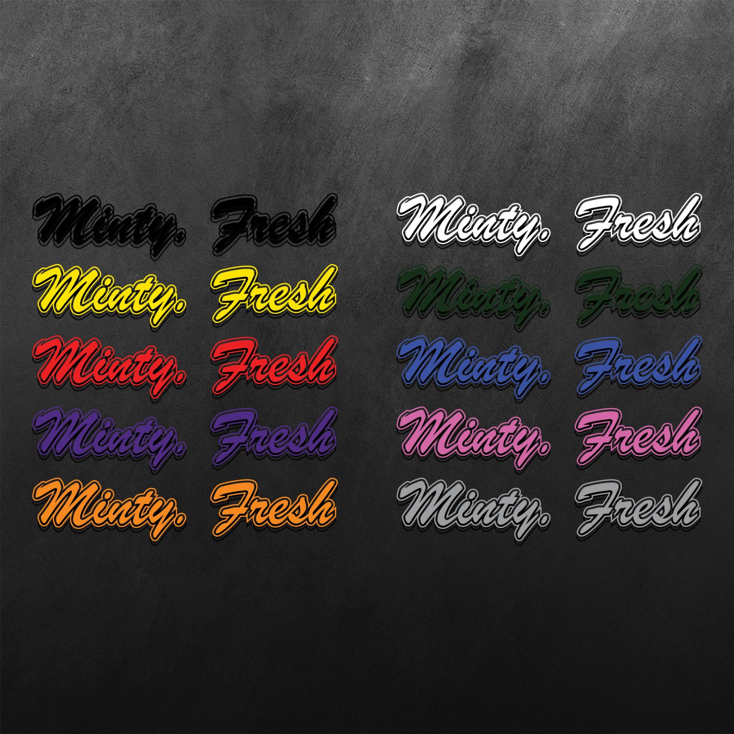 Minty Fresh Sticker