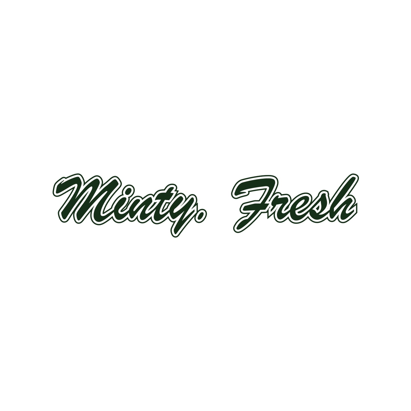 Minty Fresh Sticker