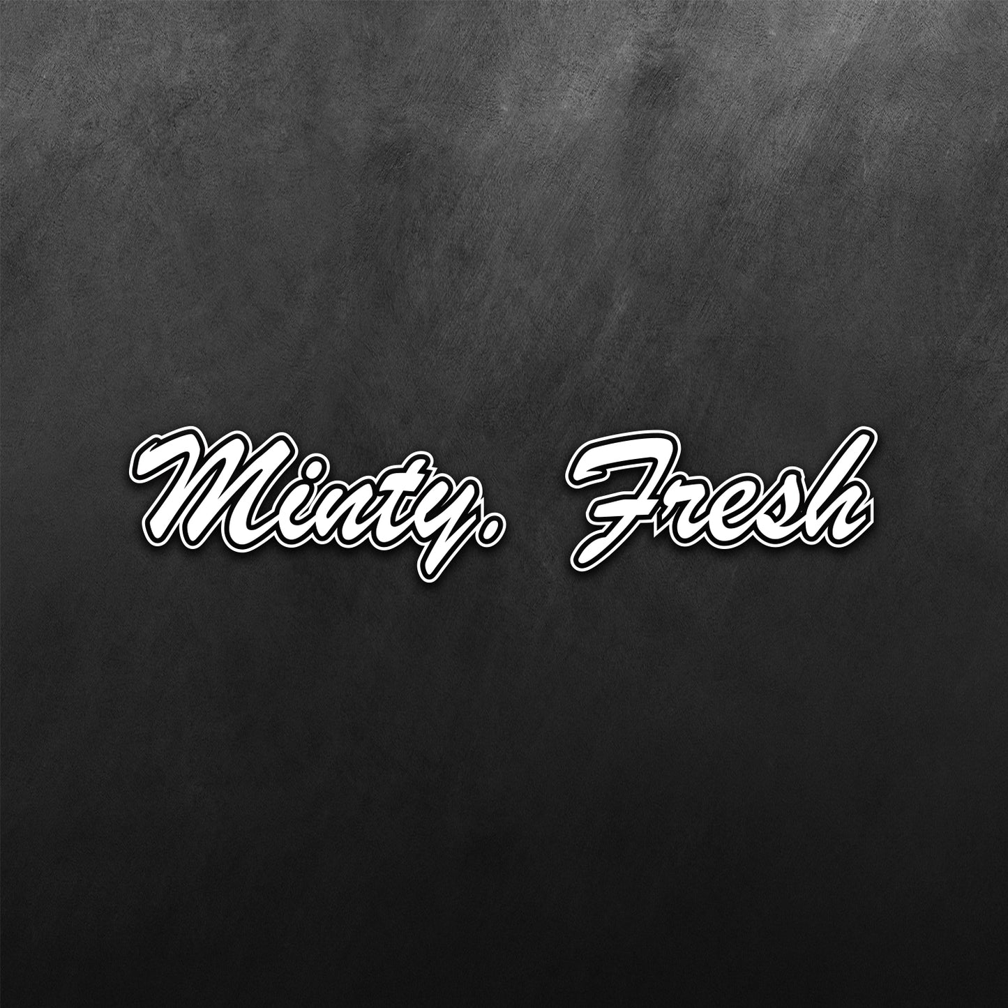 Minty Fresh Sticker