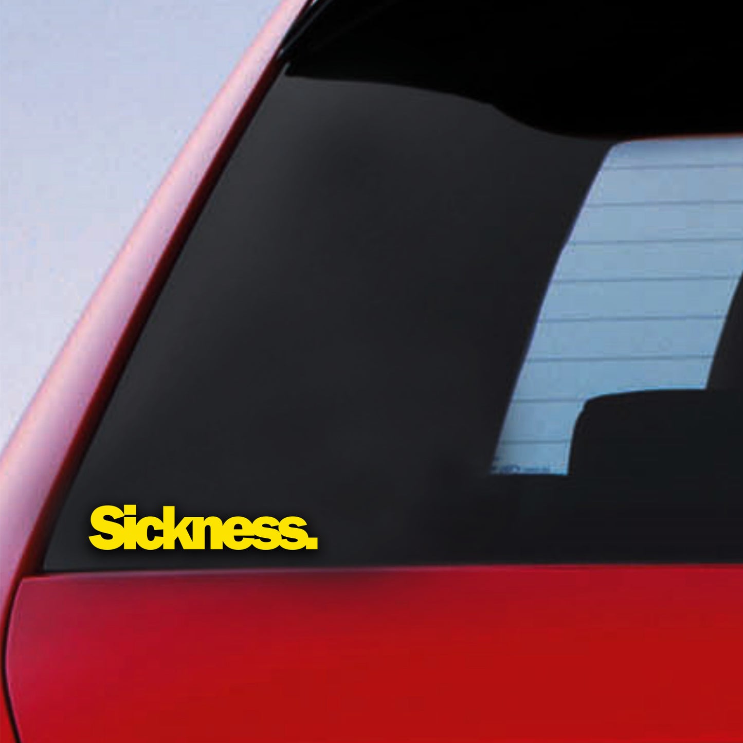 Sickness Sticker