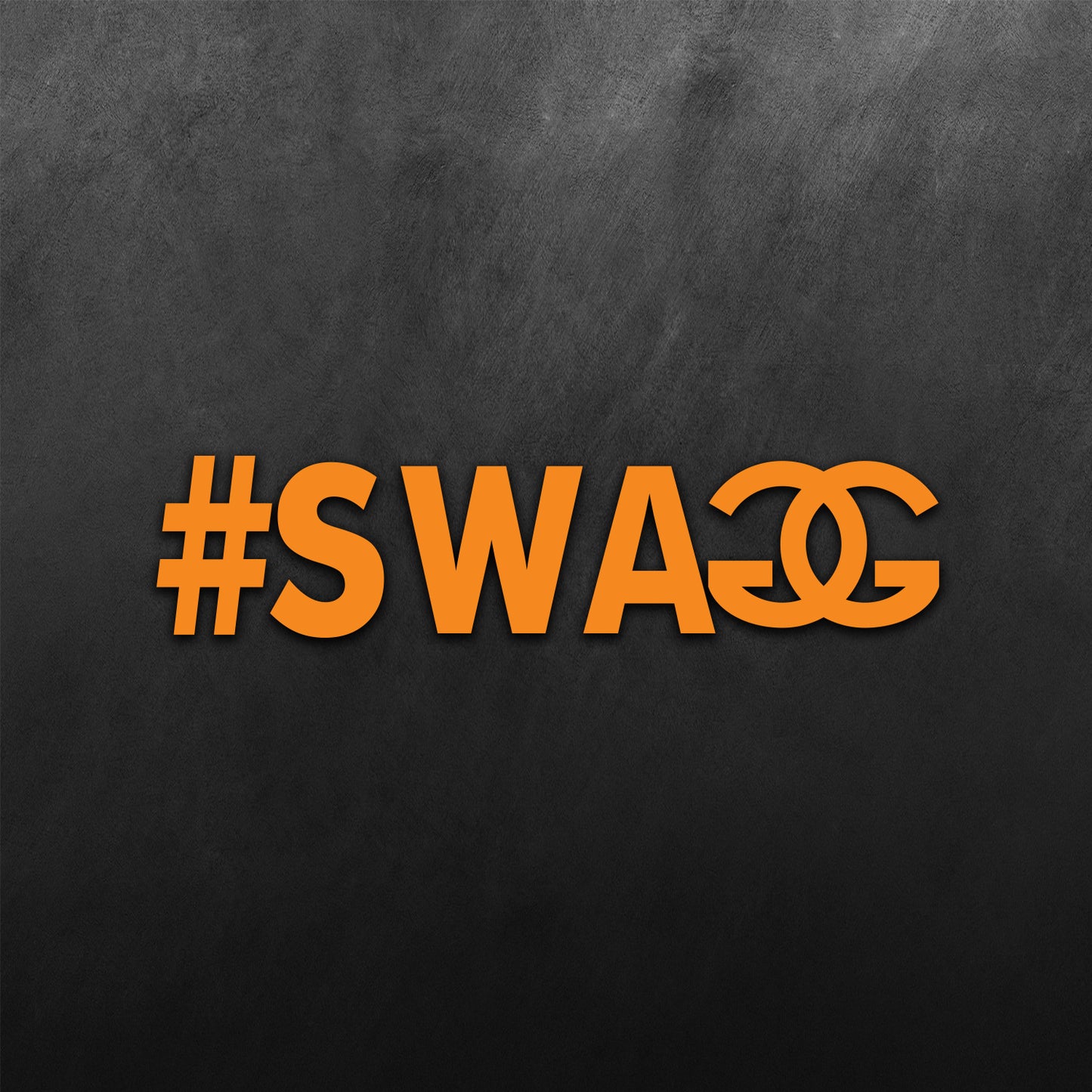 Hashtag Swag Sticker