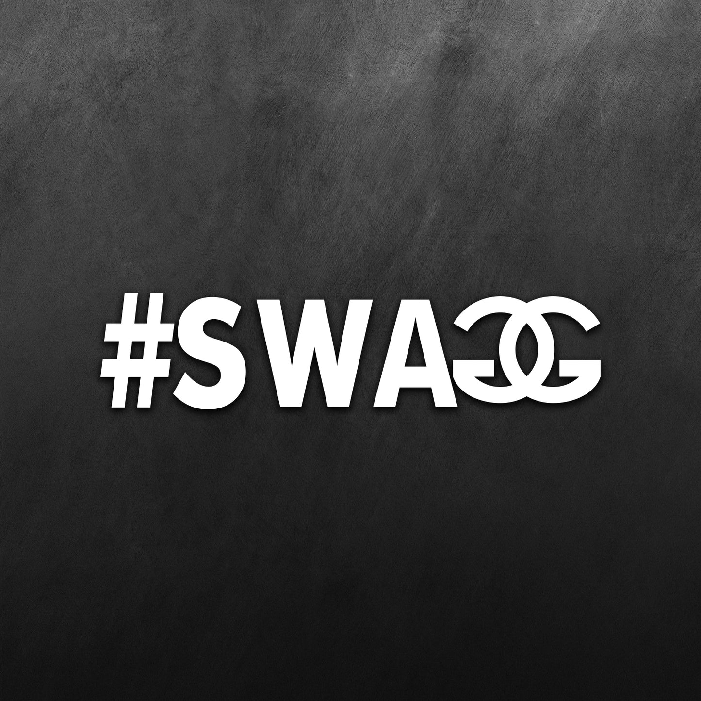 Hashtag Swag Sticker