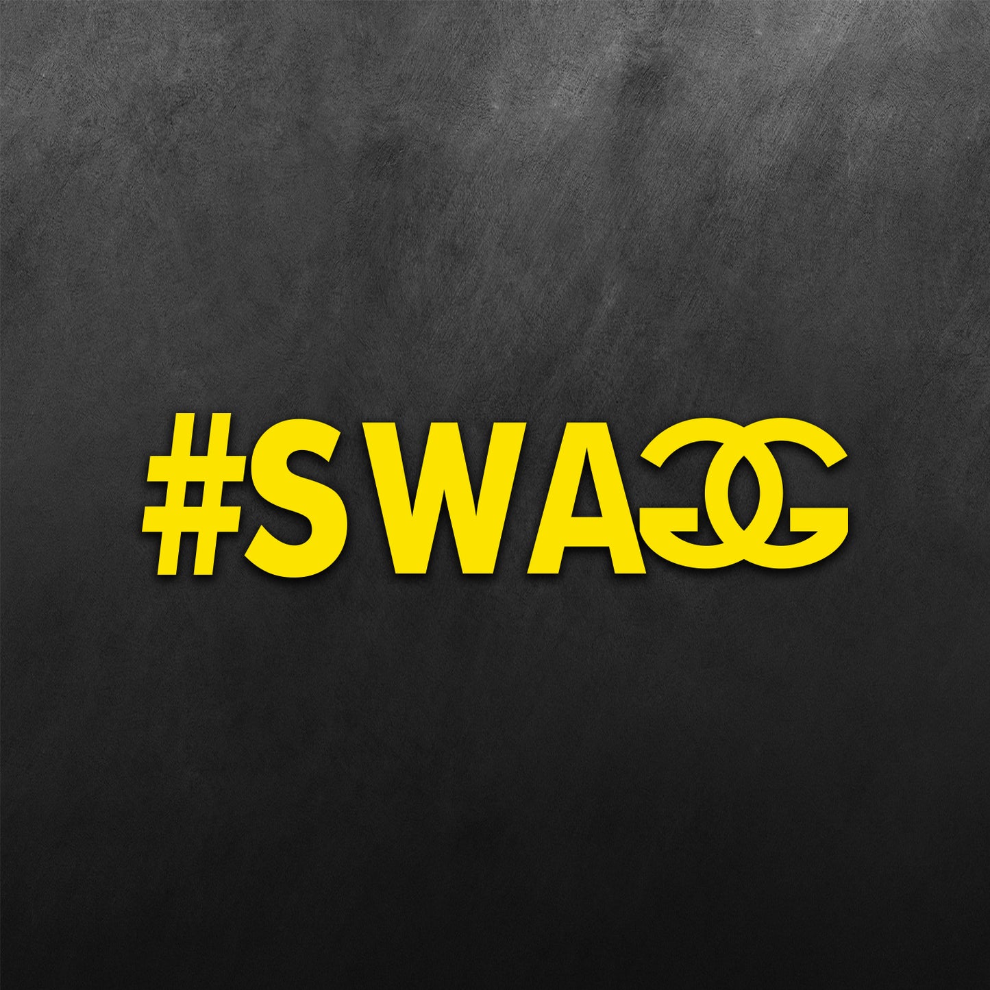 Hashtag Swag Sticker