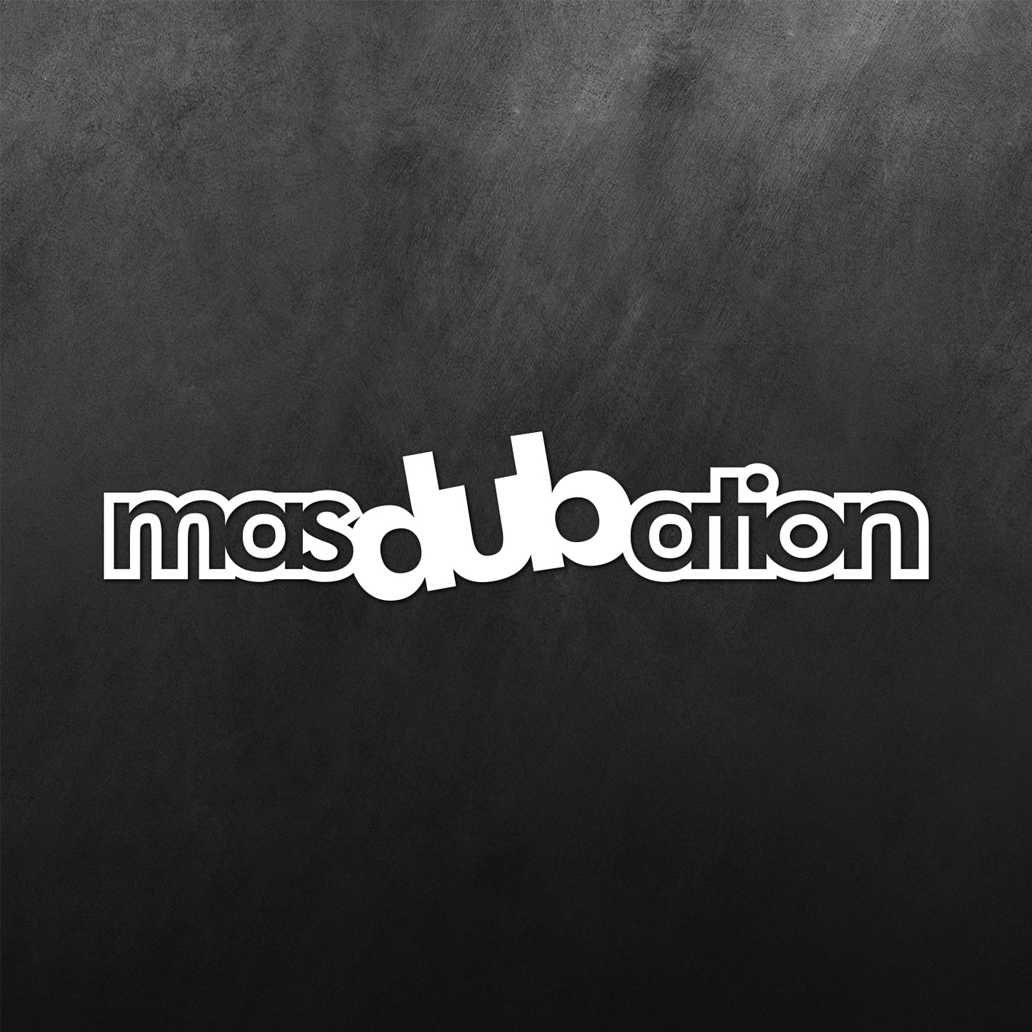Masdubation Sticker