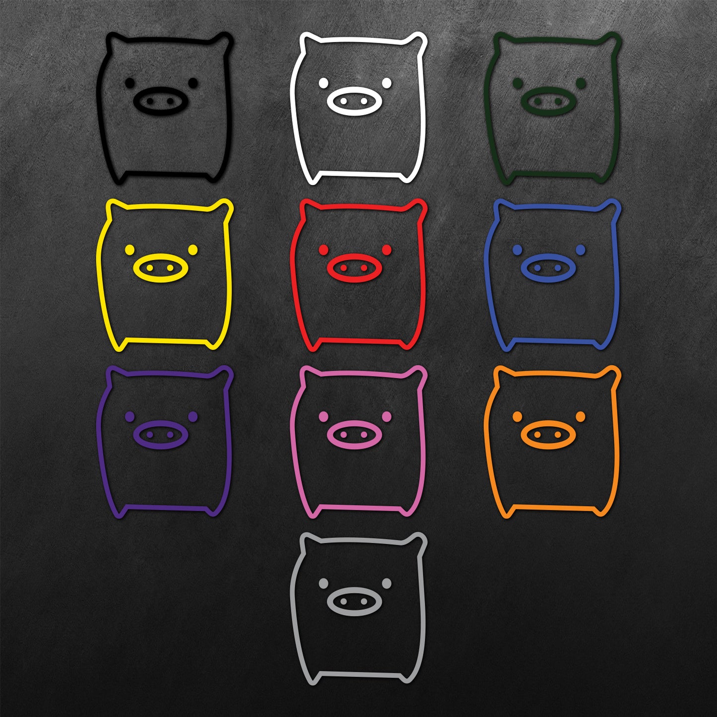 JDM Monokuro Boo Sticker