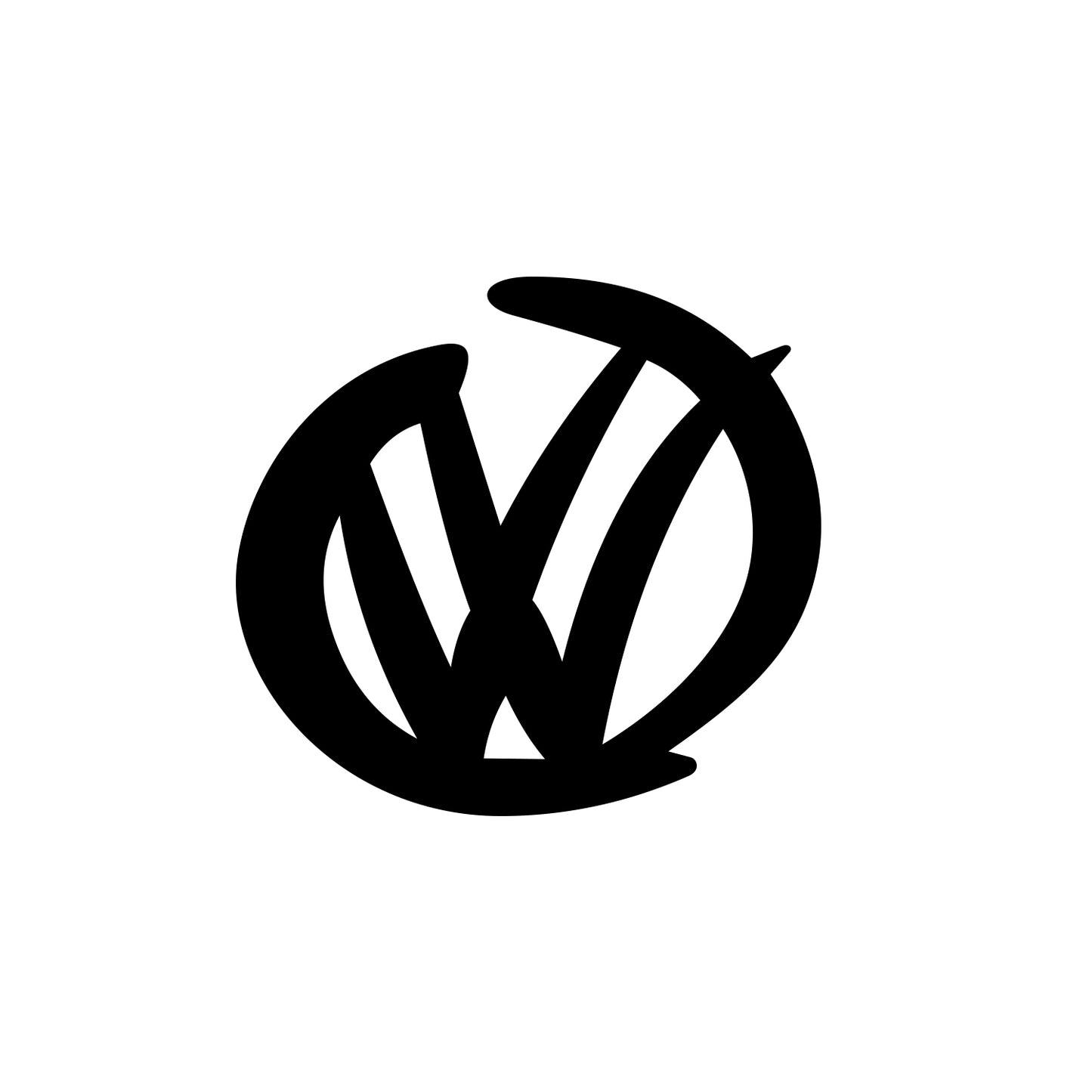 Graffiti VW Sticker