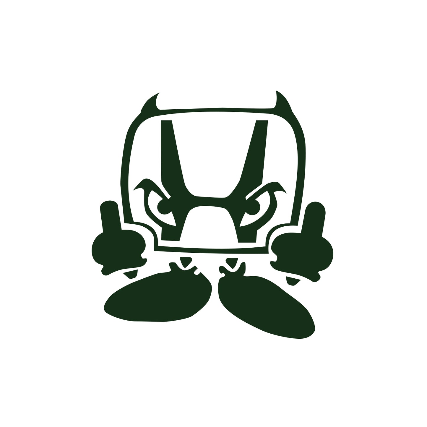 JDM Devil Sticker for Honda