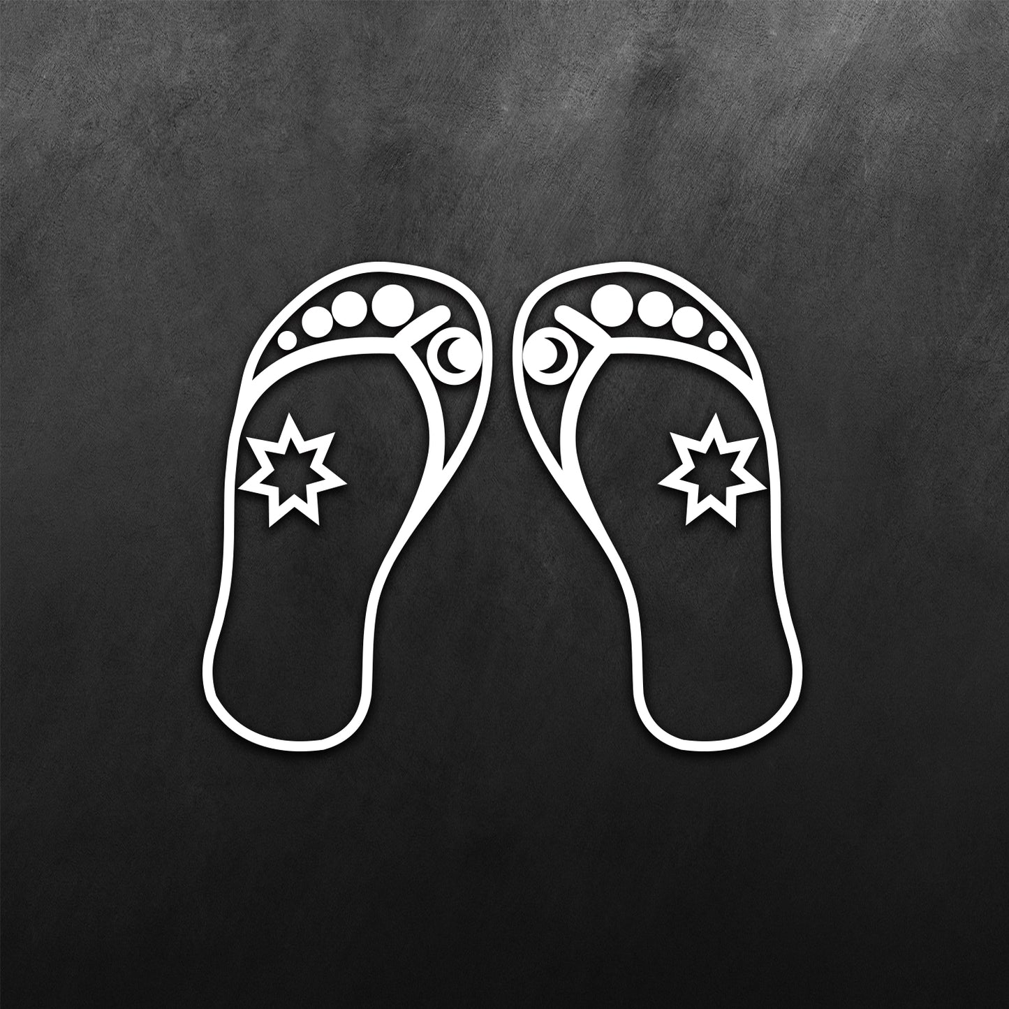 Slippers Sticker