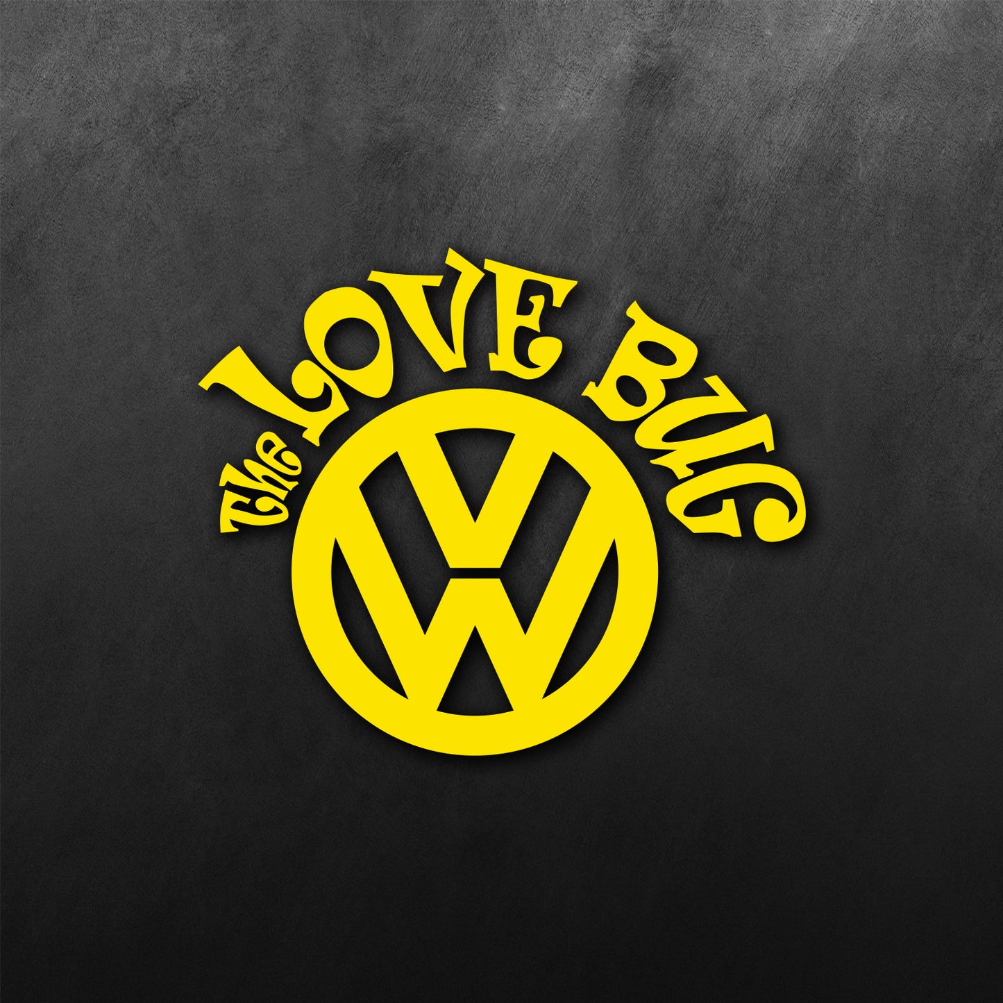 VW The Love Bug Sticker