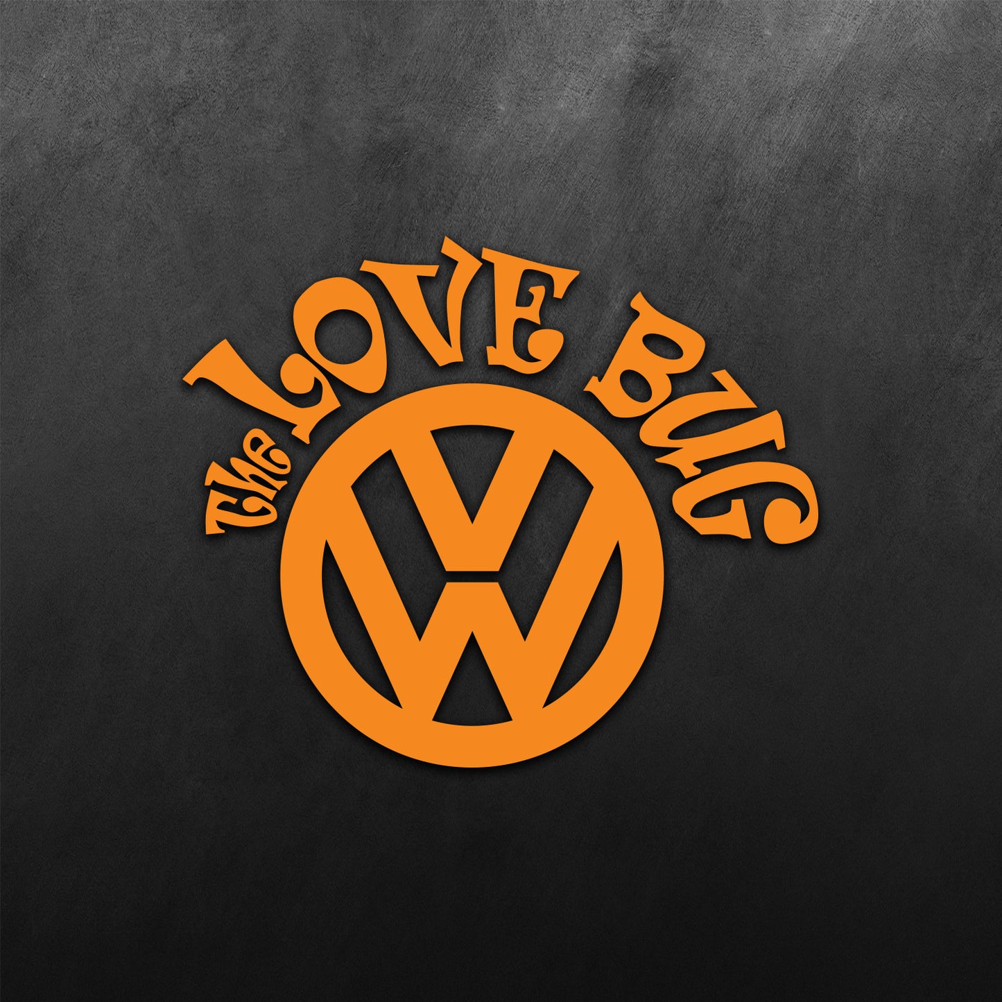 VW The Love Bug Sticker