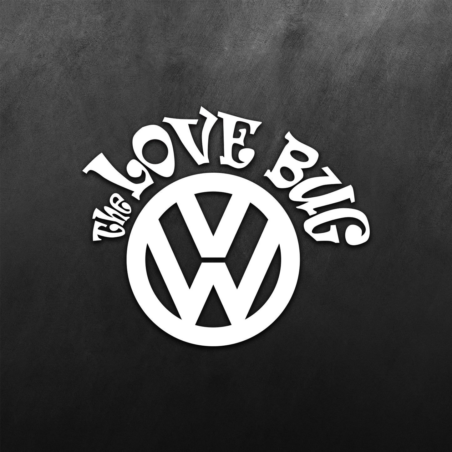 VW The Love Bug Sticker
